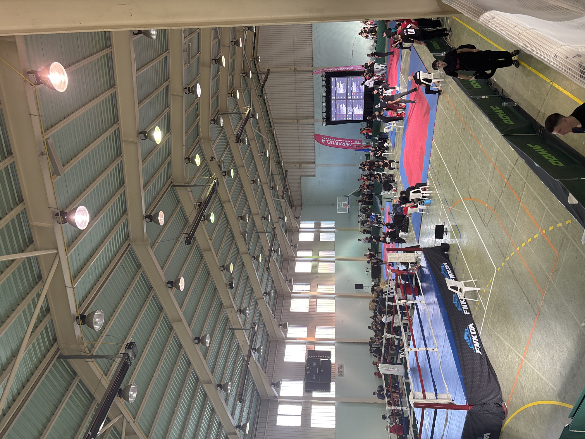 Martial arts competition draws crowds to Mirandela sports arena