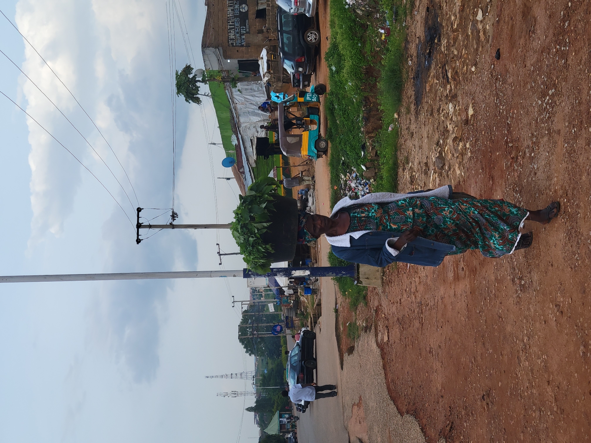 Street markets and daily commerce in Jos, Nigeria
