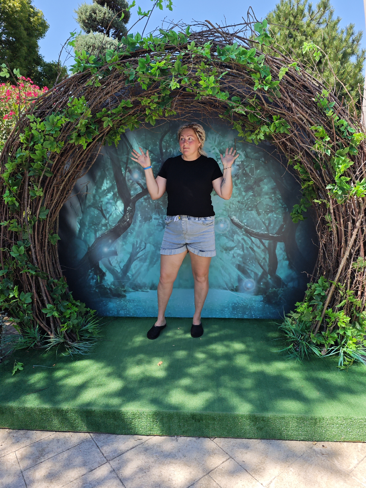 Exploring Sochi's fantasy-themed fairground sculptures and rides