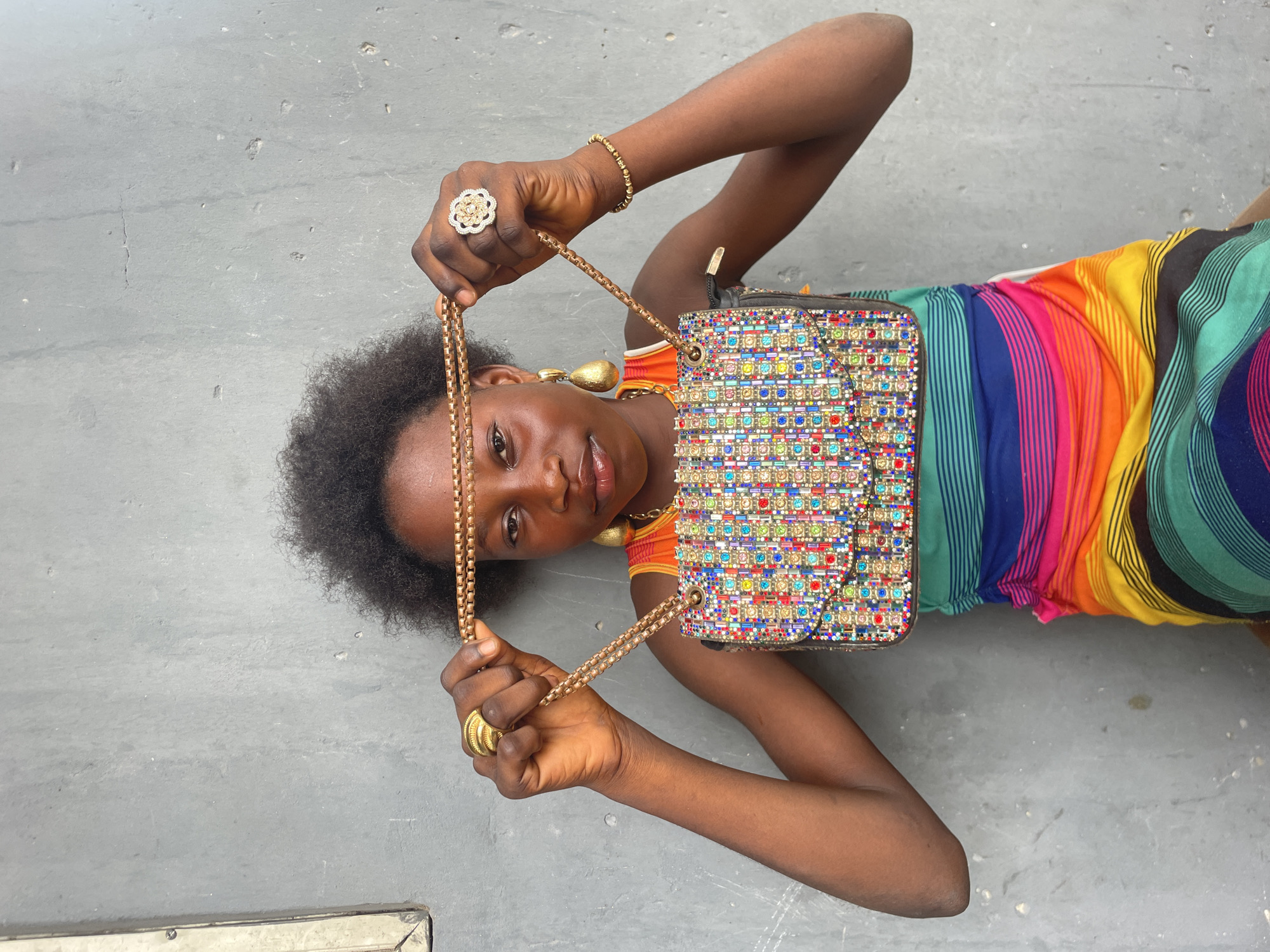 Photo session documented in Badagry, Nigeria Thursday afternoon