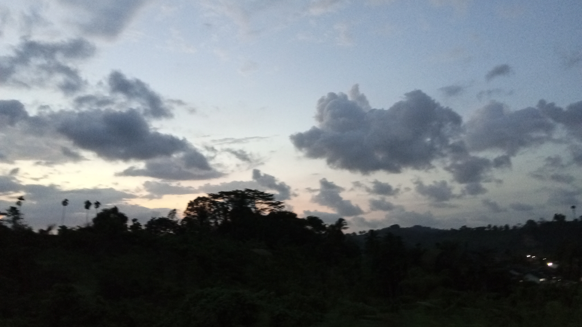 Evening landscape documentation captured around Lhokseumawe, Indonesia