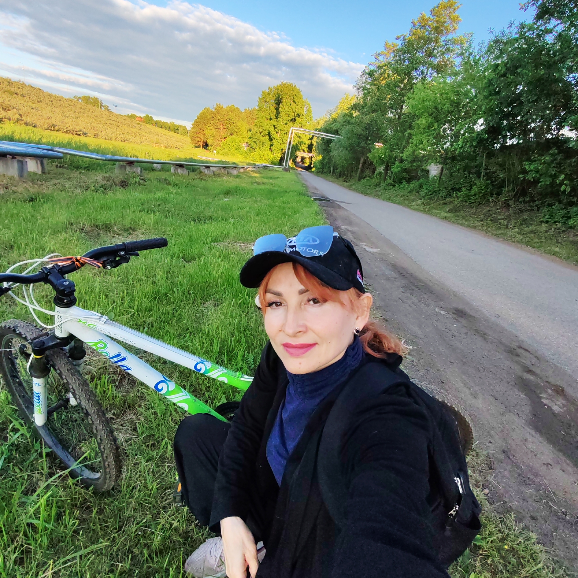 Woman documents bicycle tour through Chaikovsky Russia riverside areas