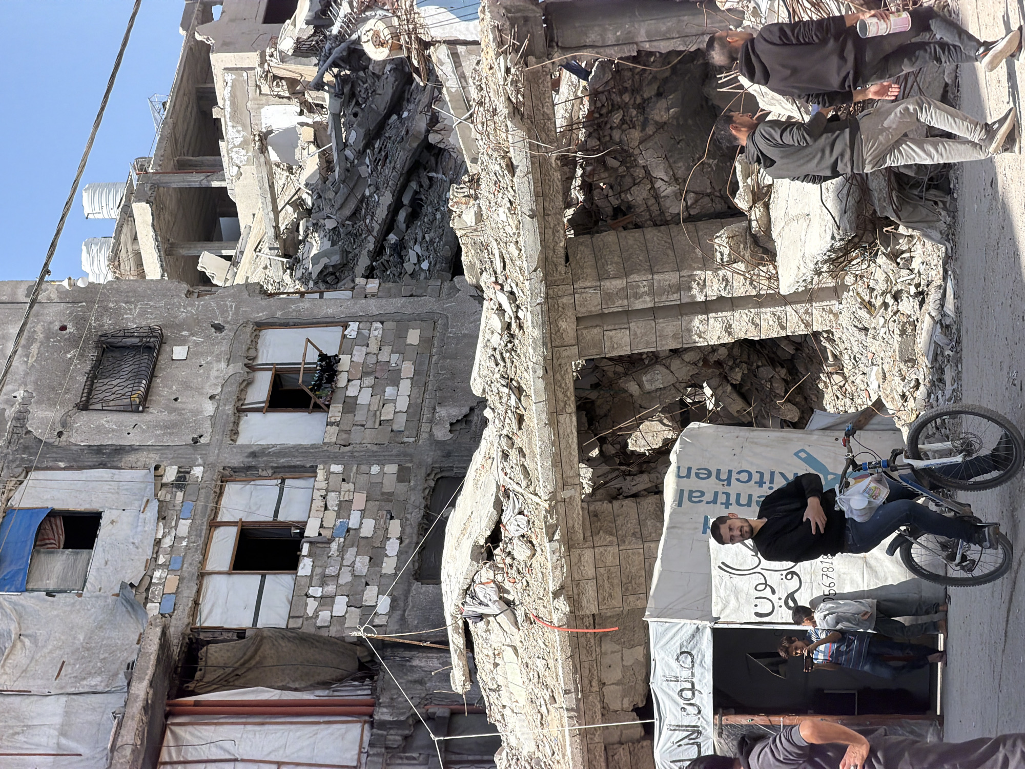 Extensive urban destruction documented across Gaza amid continuing daily life