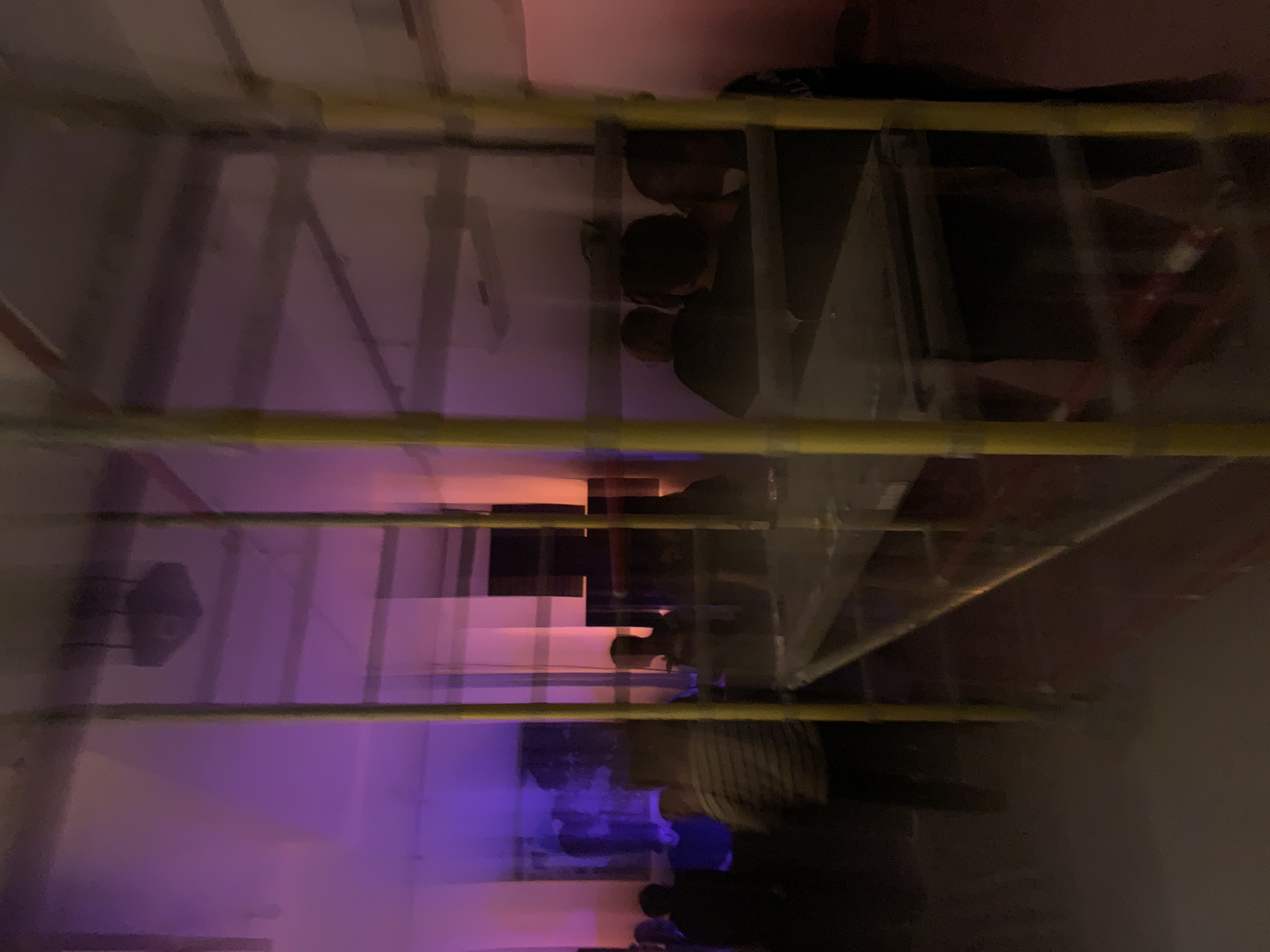 Late-night party with DJ and dancing documented in Tel-Aviv