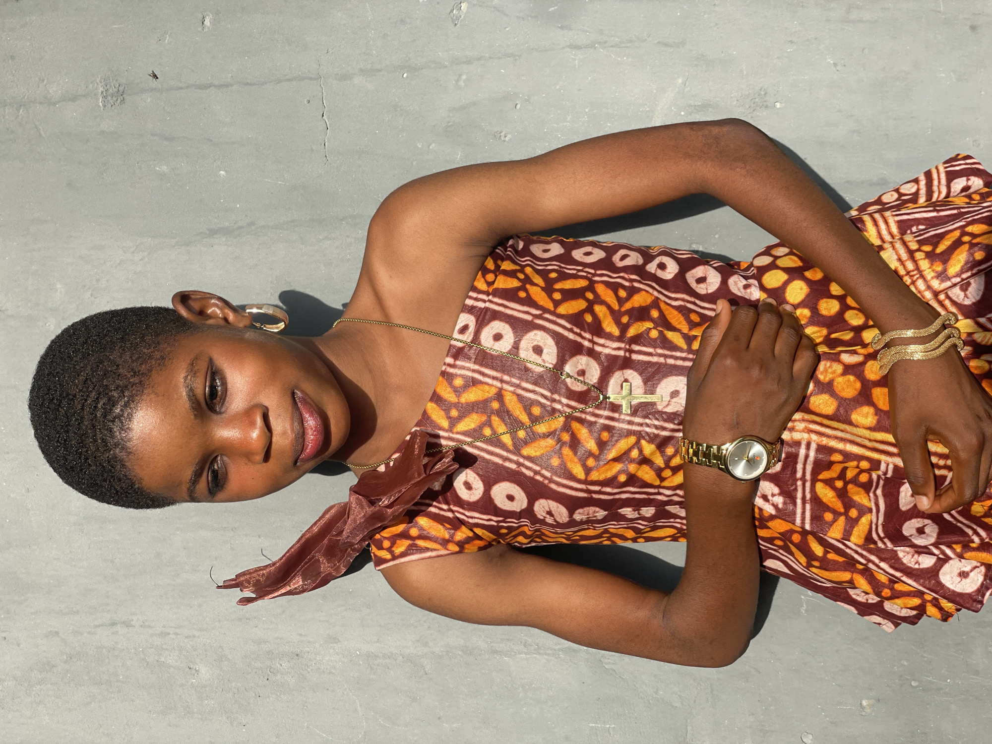Photo session with young women in Badagry, Nigeria