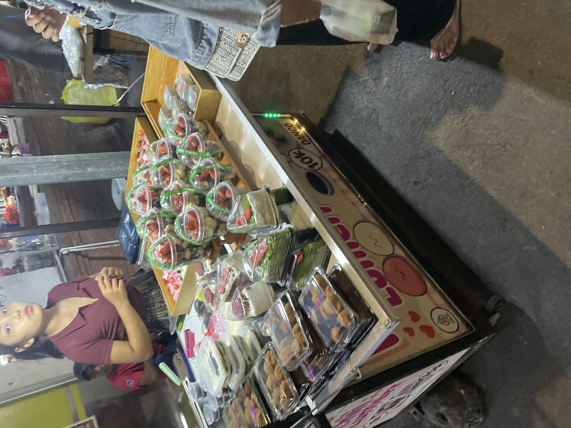 Street market life around Kumbasari, Denpasar
