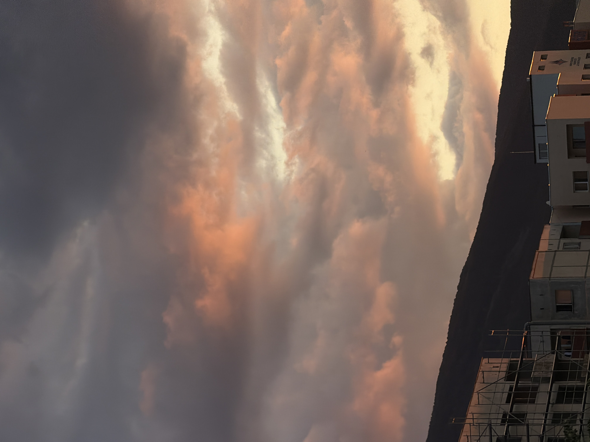 Sofia sunset views and an unboxing, captured from one spot
