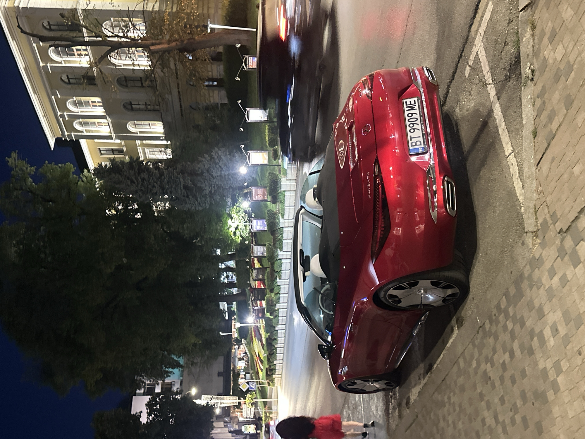 Night out in Veliko Tarnovo with a Maybach and dinner