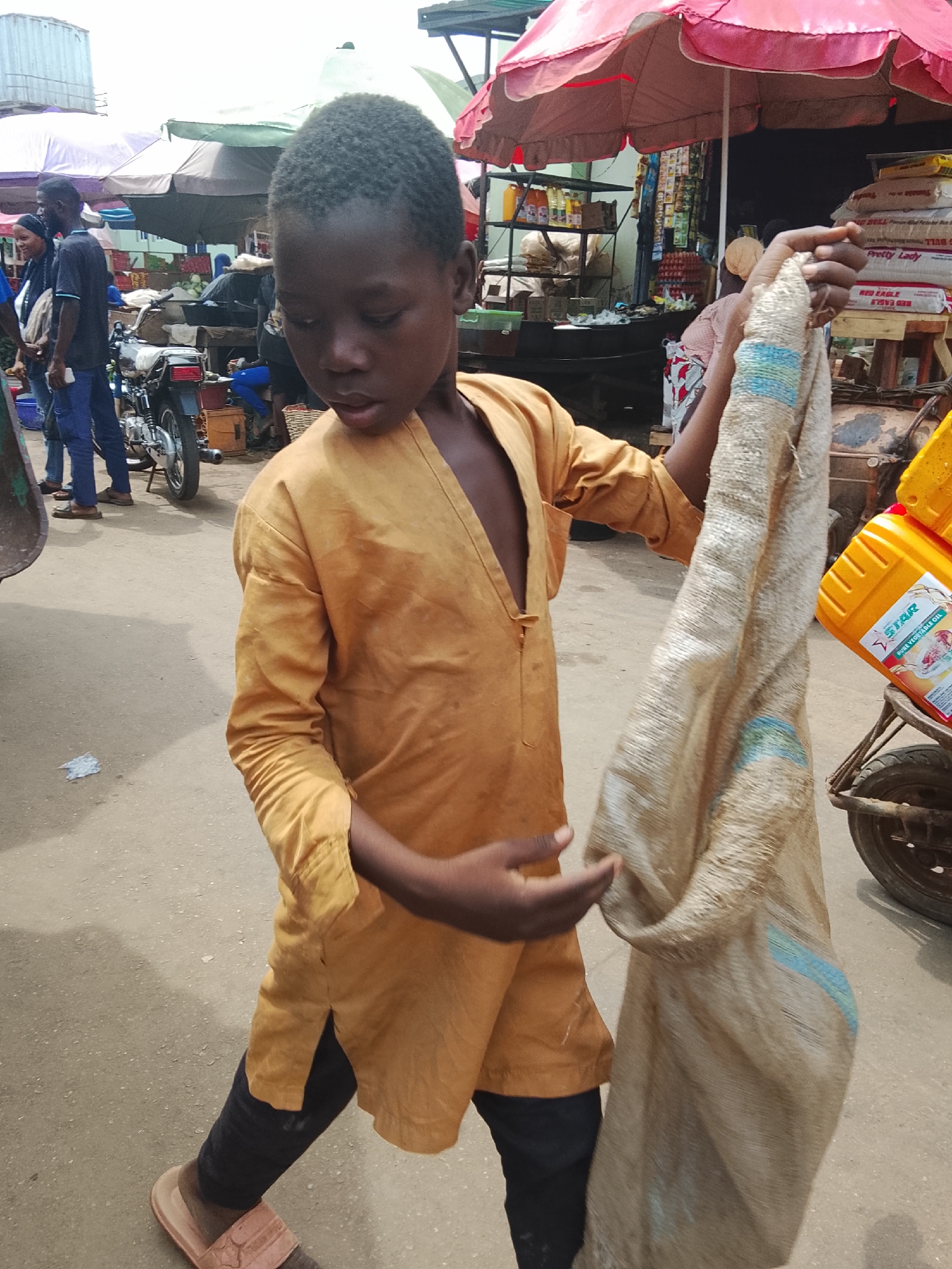 Morning market life documented in Akwanga, Nigeria