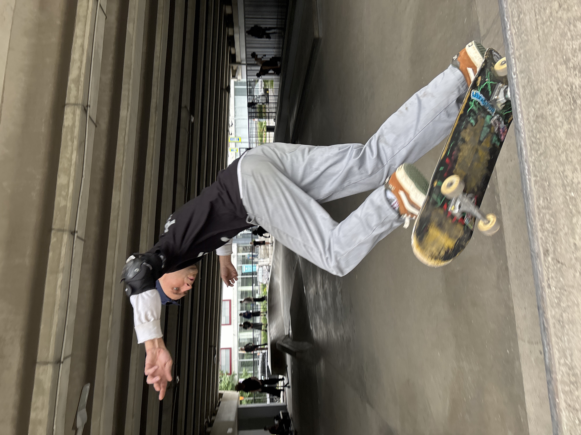 Skaters and riders session an underpass spot in Saint Petersburg