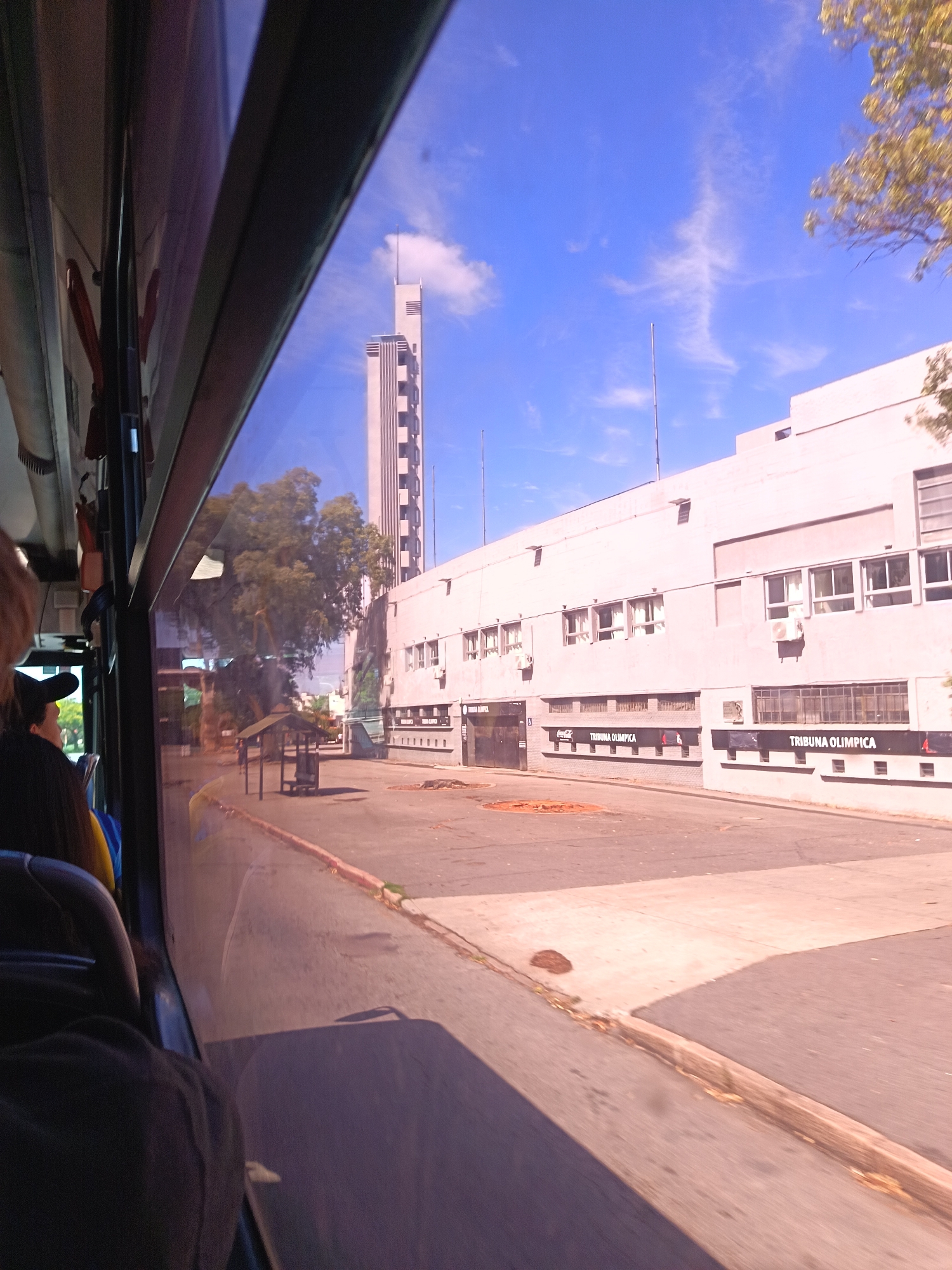 Transit observations near Estadio Centenario in Montevideo