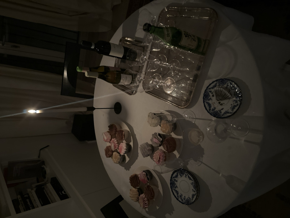 Candlelit Evening Gathering Captured at London Home