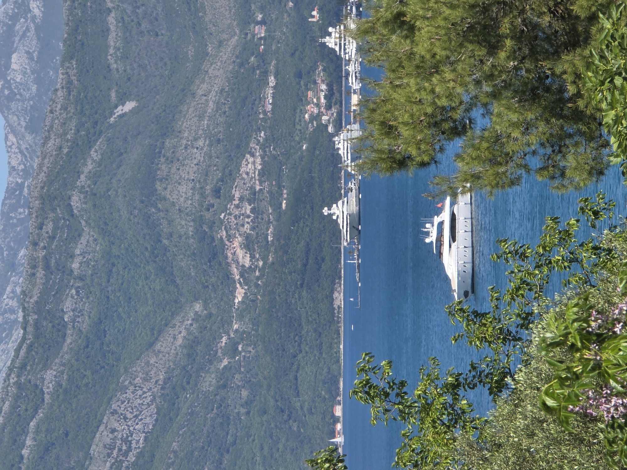 Tourist captures scenic Bay of Kotor views in Montenegro
