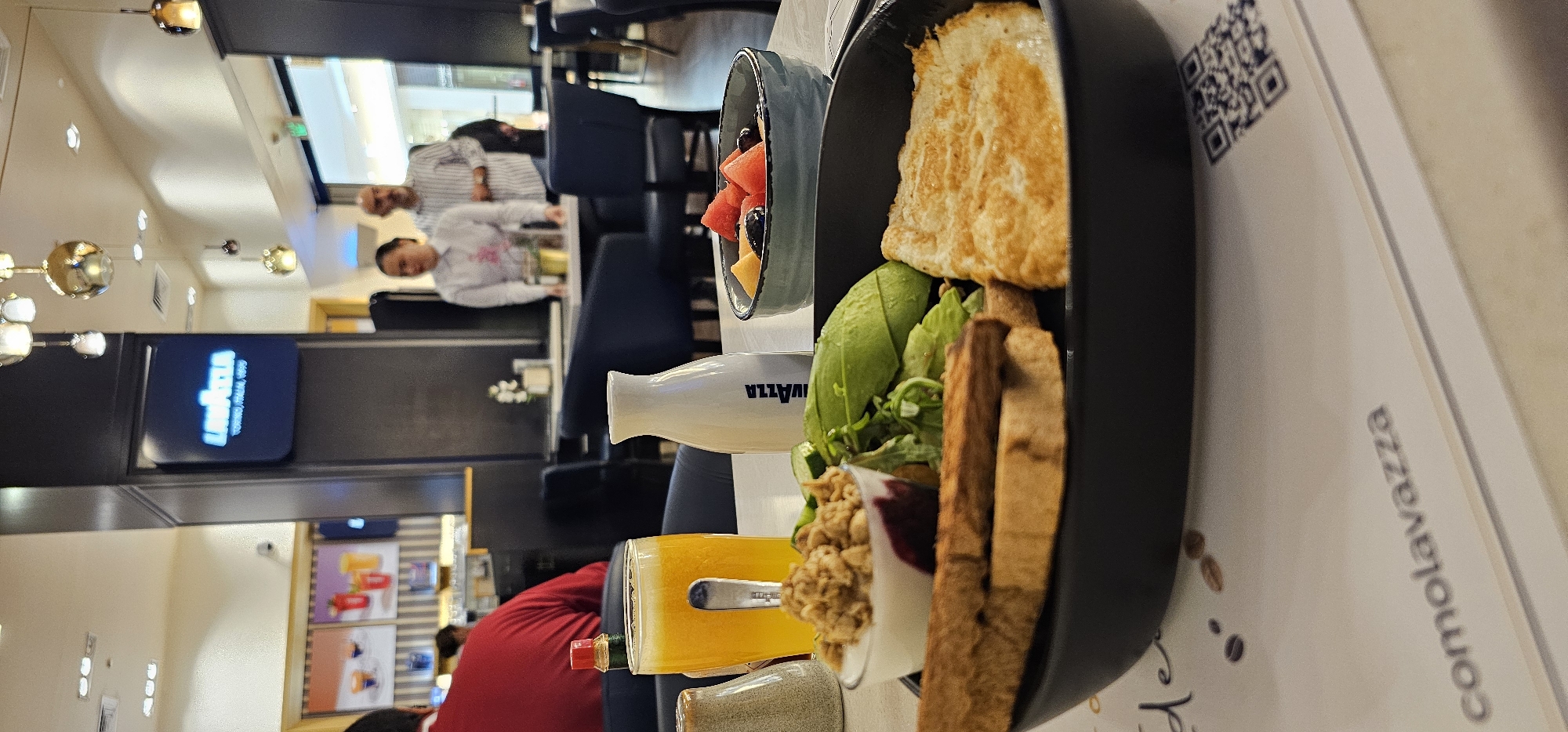 Lavazza cafe spotted in upscale Doha commercial district