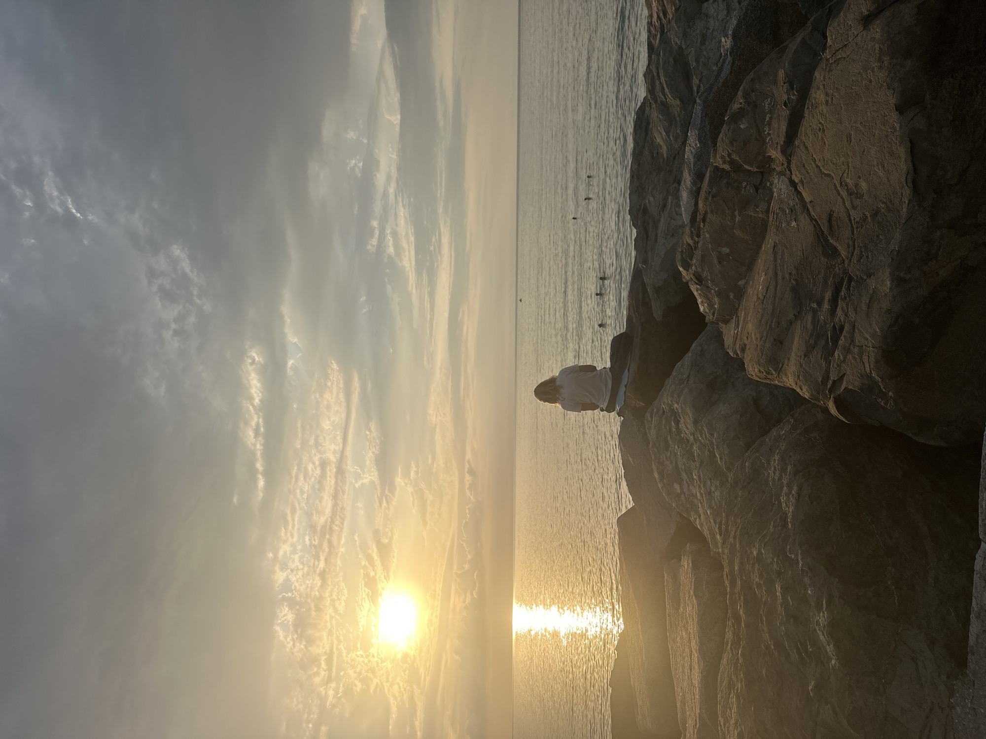 Sunset hour on Batumi Boulevard, Black Sea coast