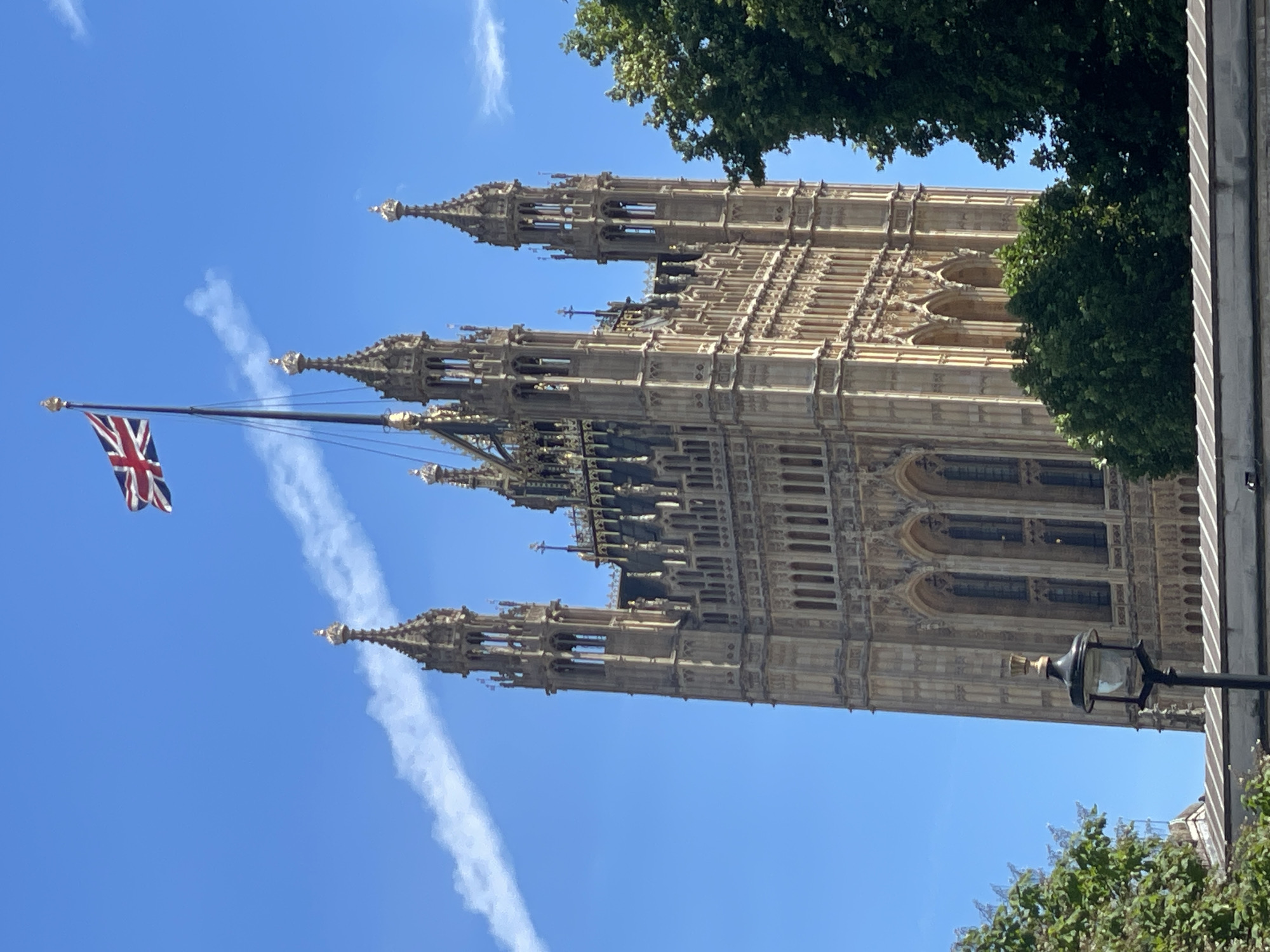 Sunny afternoon around Westminster and the Palace of Westminster
