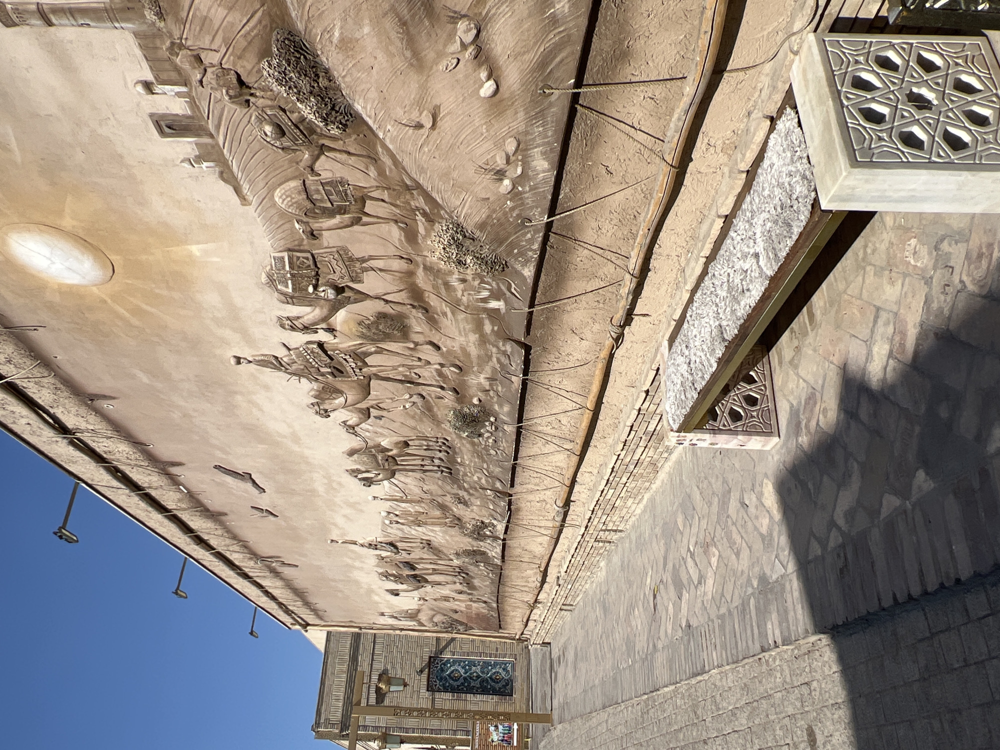 Exploring Tashkent's historic architecture and streets on a sunny day