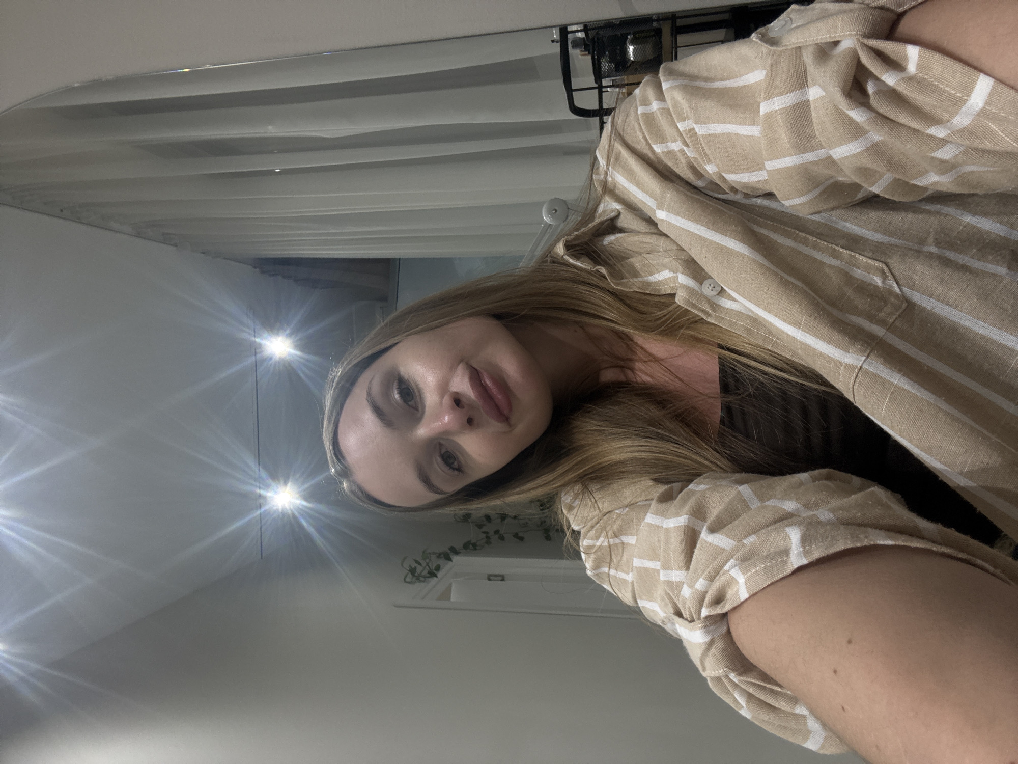 Woman takes selfie in Budva, Montenegro