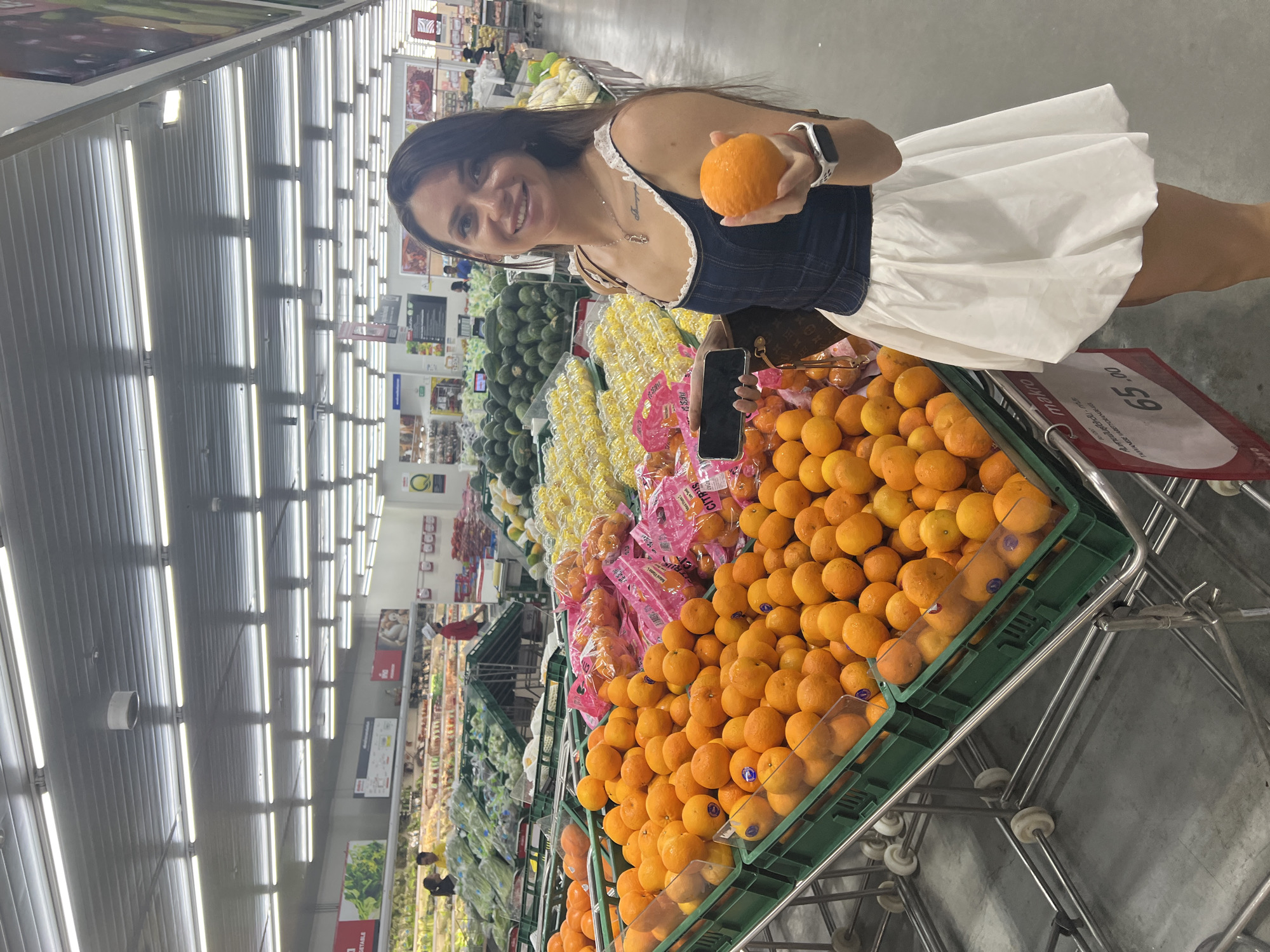 Routine grocery shopping documented at Thai Makro supermarket