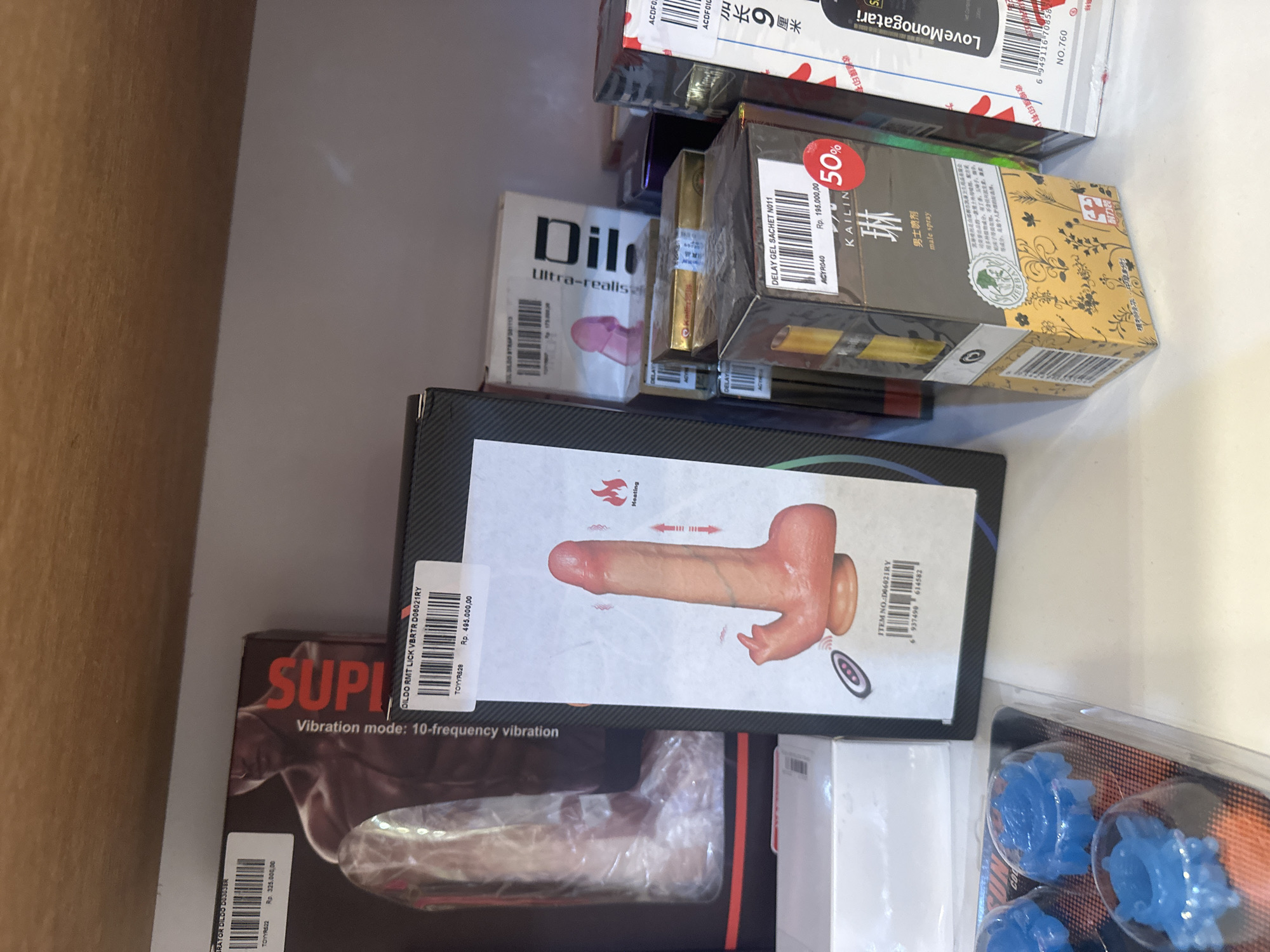 Adult and fashion retail displays spotted in North Kuta