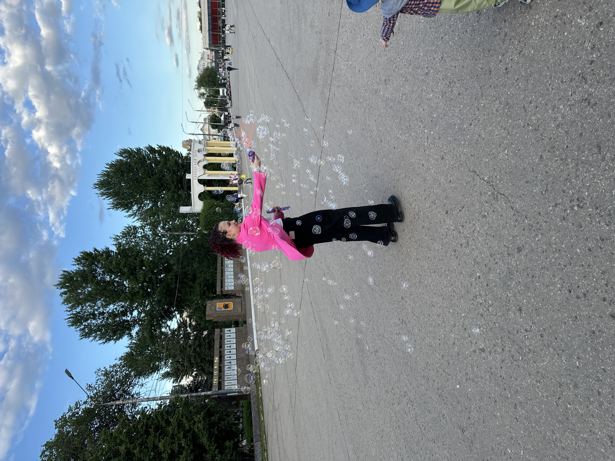 Weekend community activities documented across Engels, Russia parks and squares