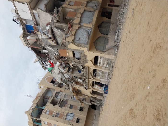 Widespread building destruction documented across Khan Yunis, Palestinian Territory