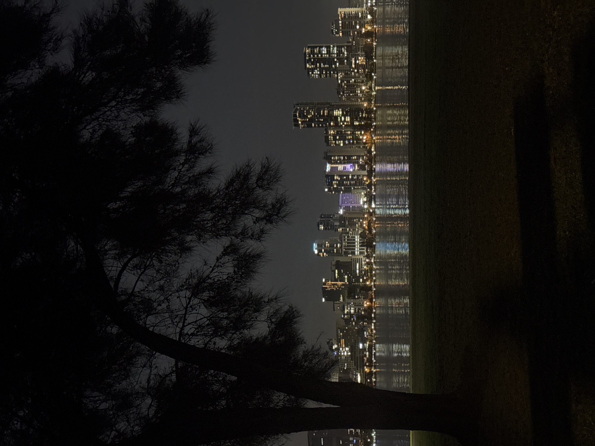 Night scenes and portrait captured along Swan River, South Perth