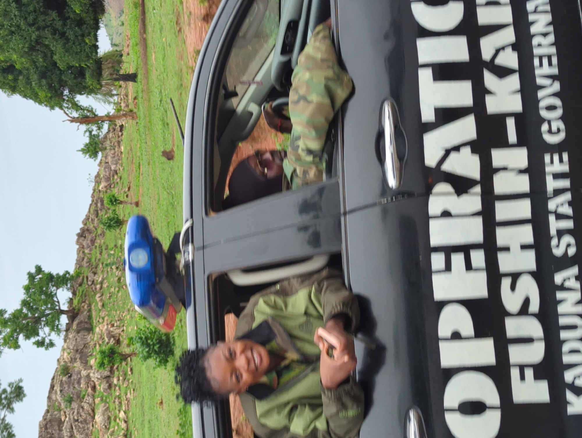 Military convoys observed in rural Nigeria during dawn operations