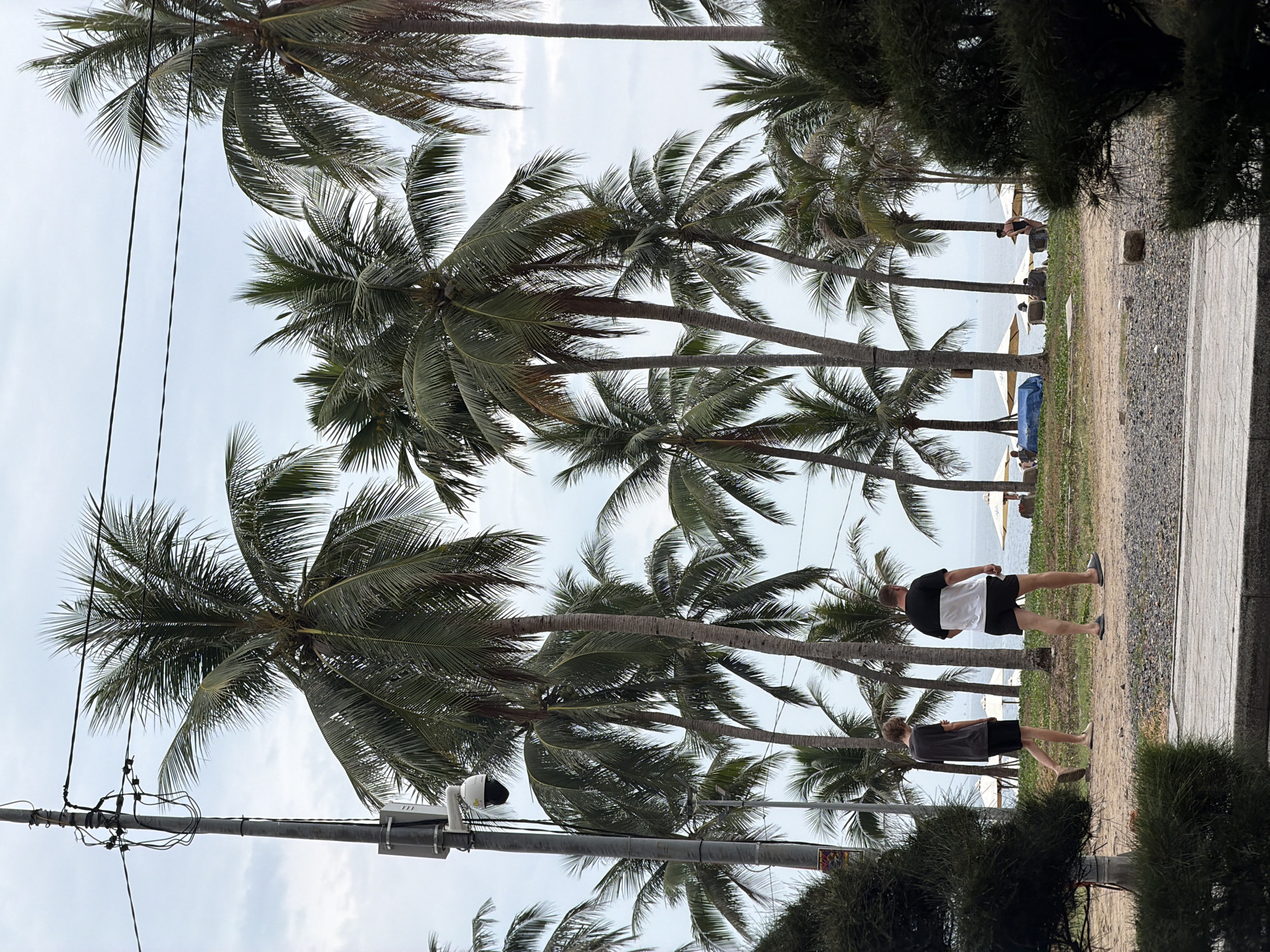 Daily life unfolds in coastal Nha Trang, Vietnam