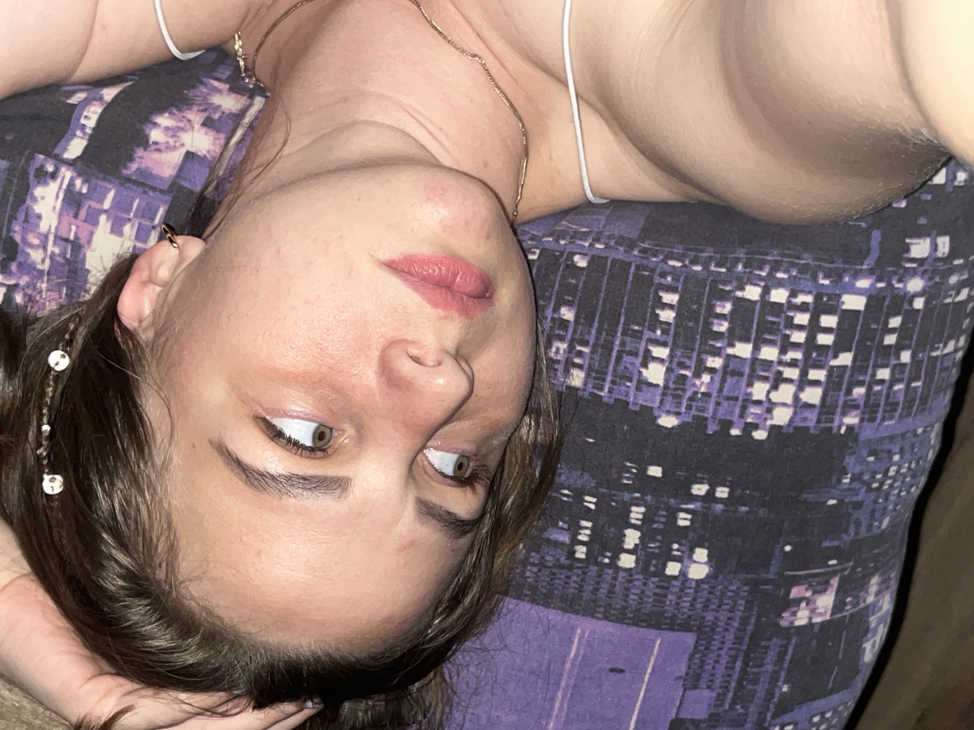 Personal photography session documented in Izhevsk apartment