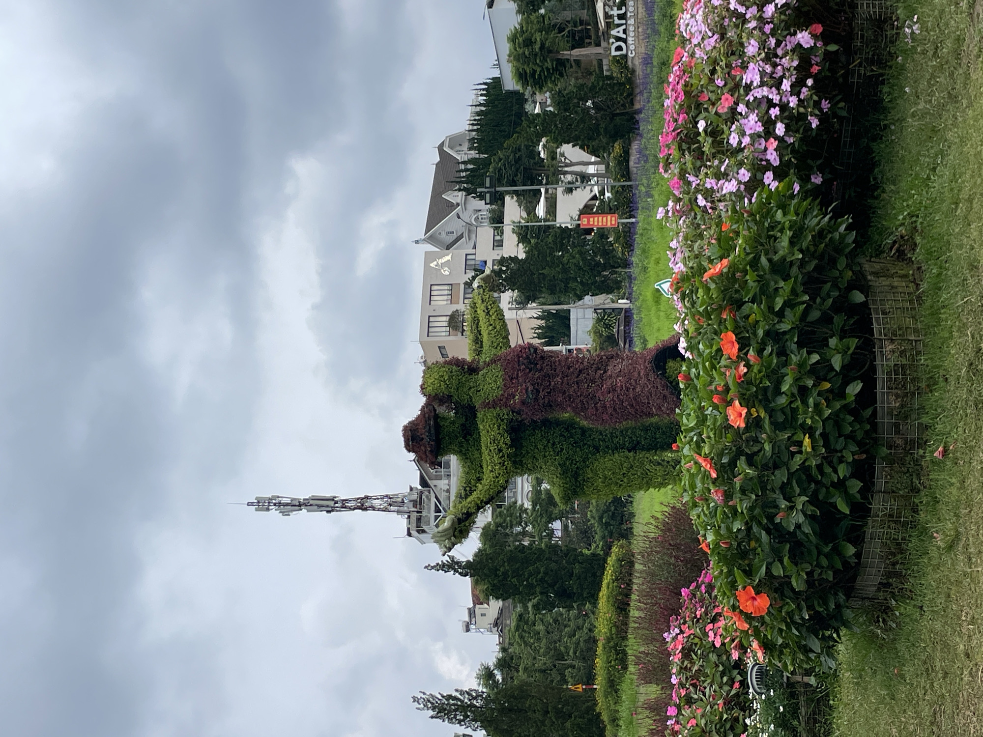 Cafes, gardens, and cloudy streets in Da Lat