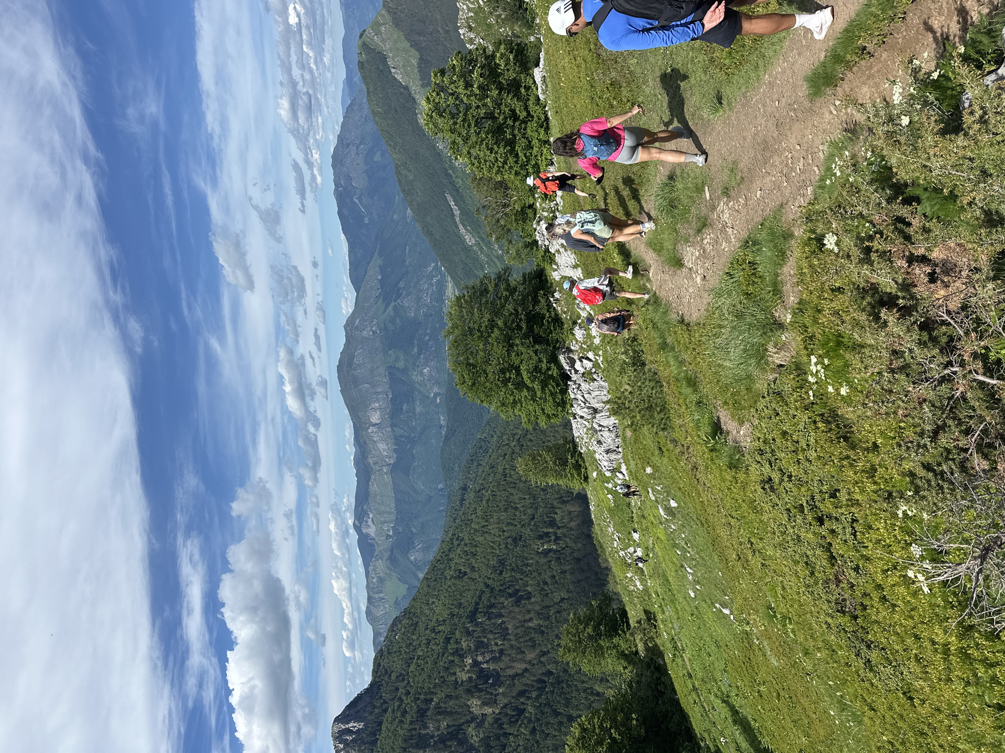 Hiking group explores Albanian Alps trails near Kelmend