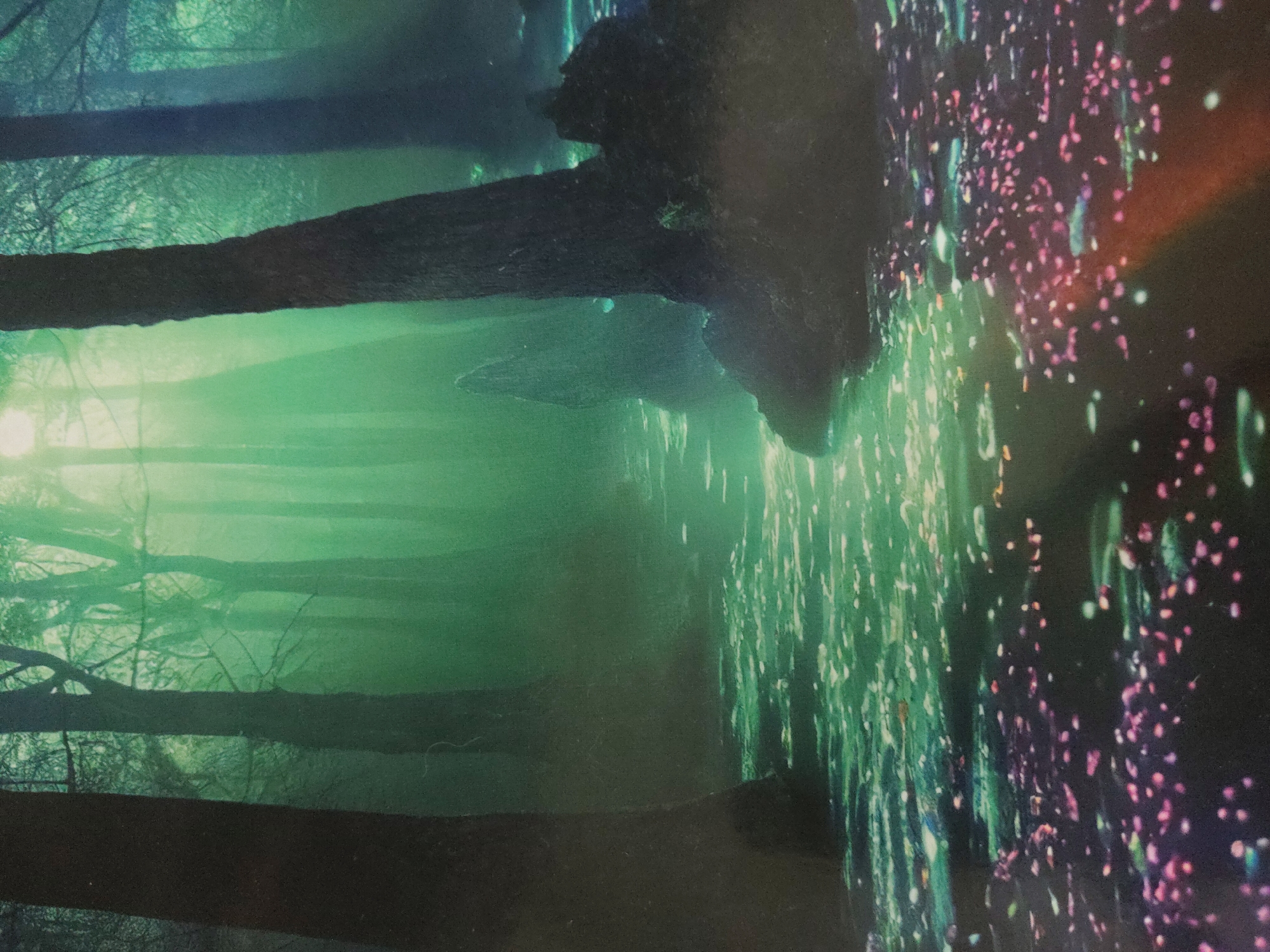 Mysterious visual phenomena and objects documented at unknown location