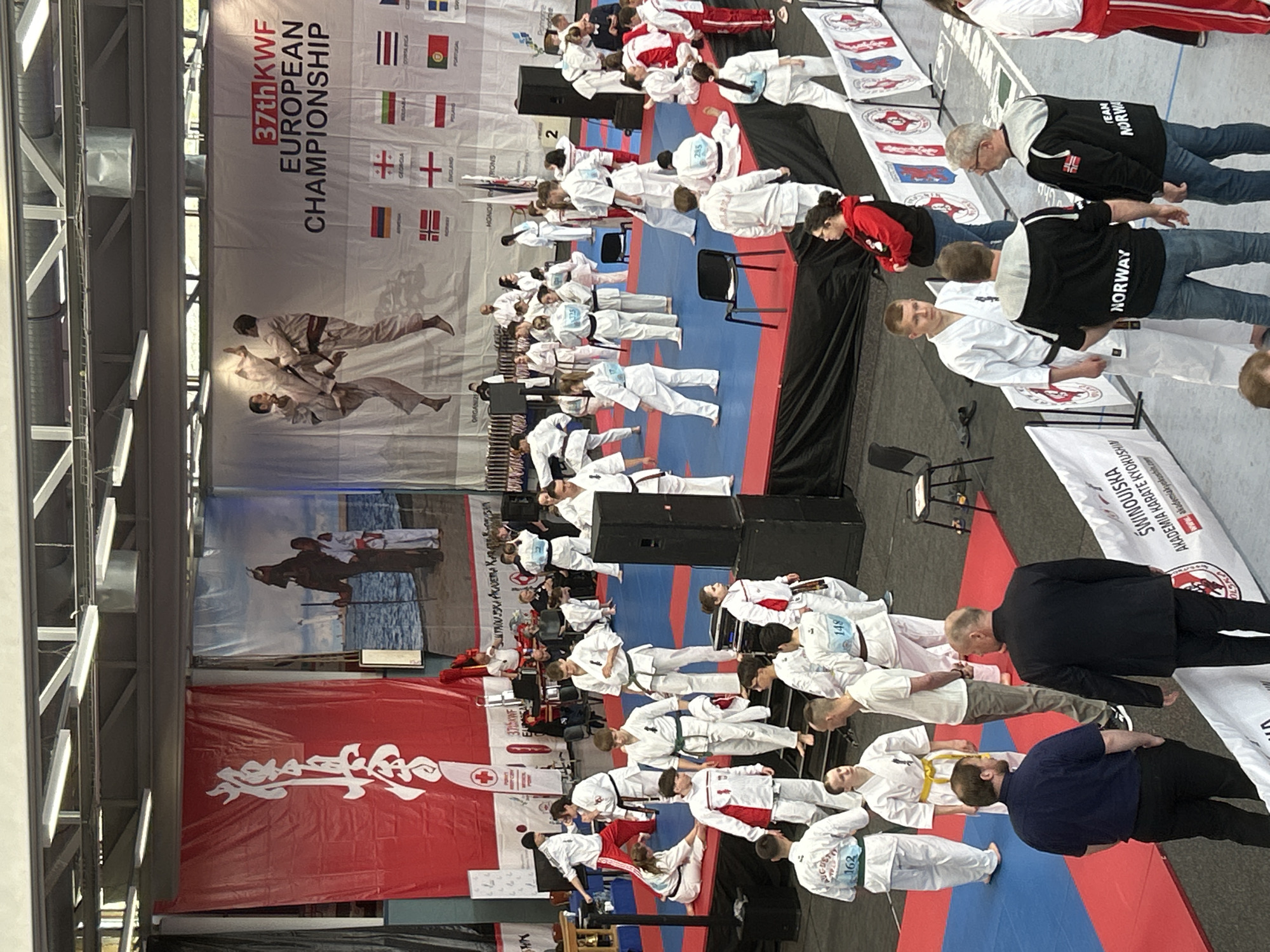 37th KWF European Karate Championship underway in Ahlbeck, Germany