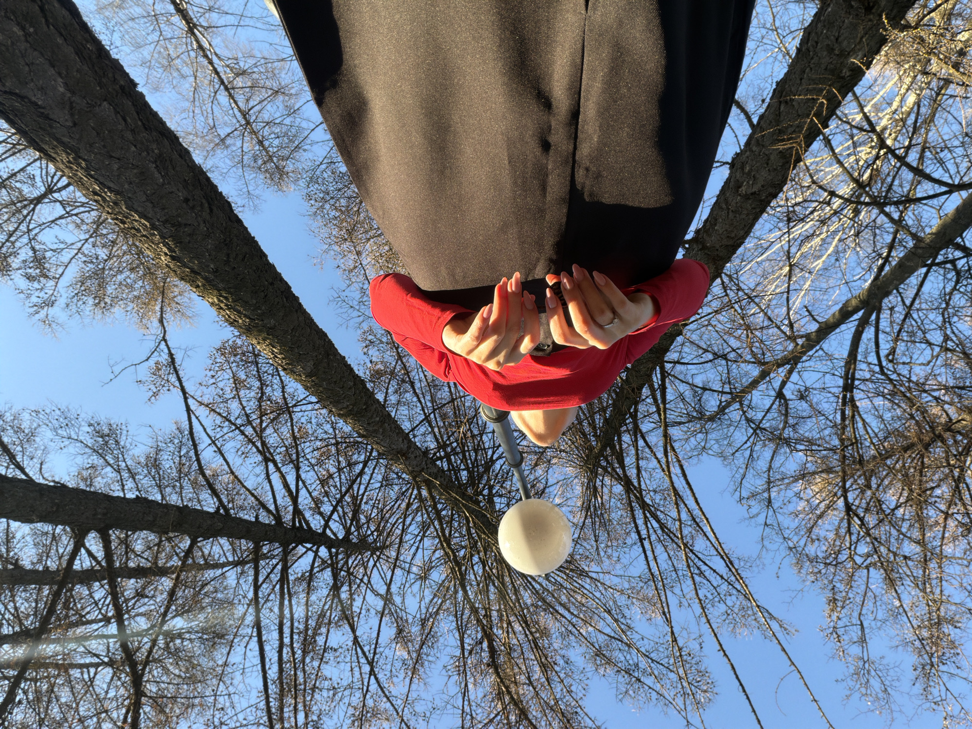 Afternoon park life documented in Izhevsk, Russia
