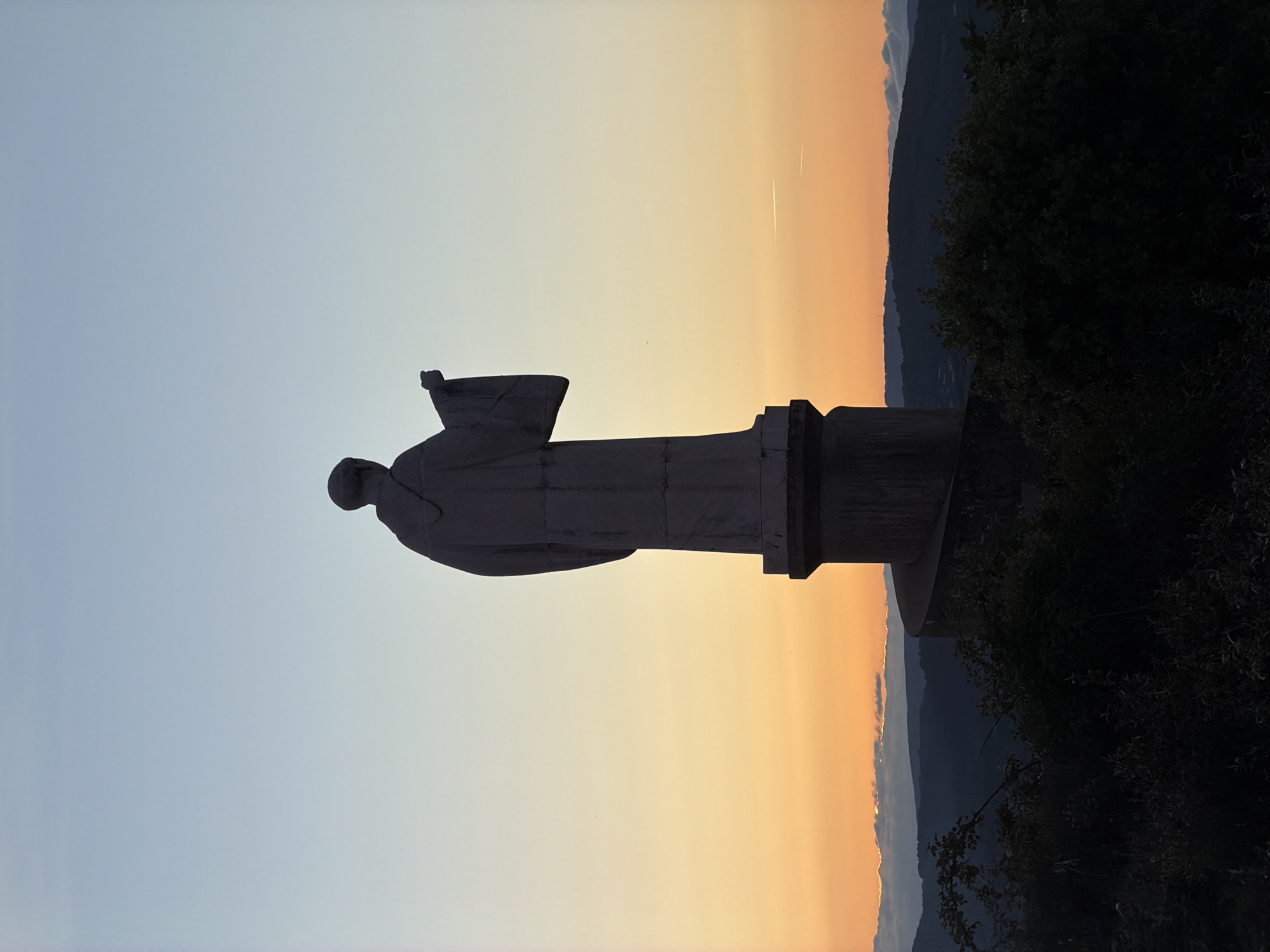 Evening scenes captured around Bragança, Portugal