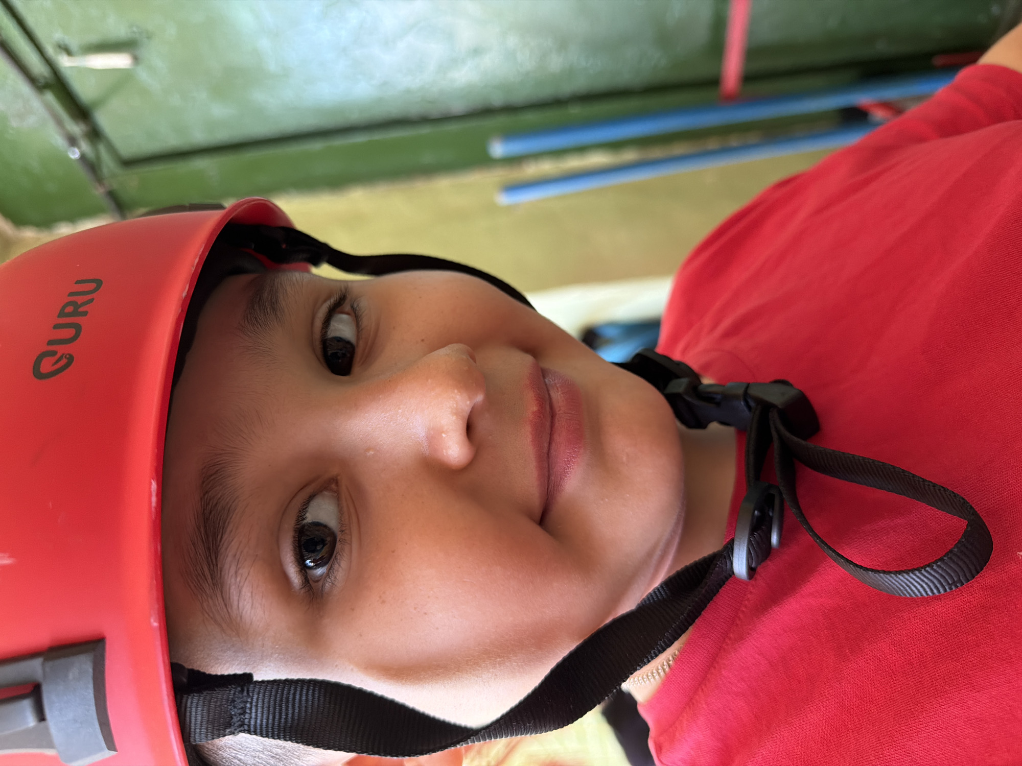 Children enjoy indoor rock climbing session in Izhevsk