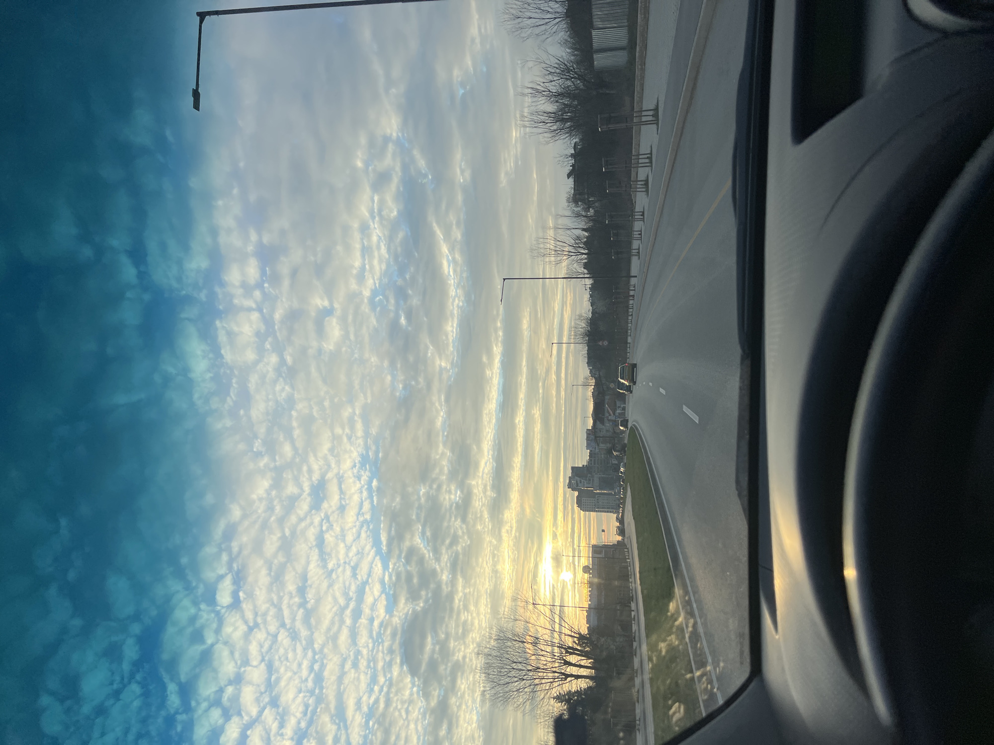 Sofia residents document sunset views and quiet moments