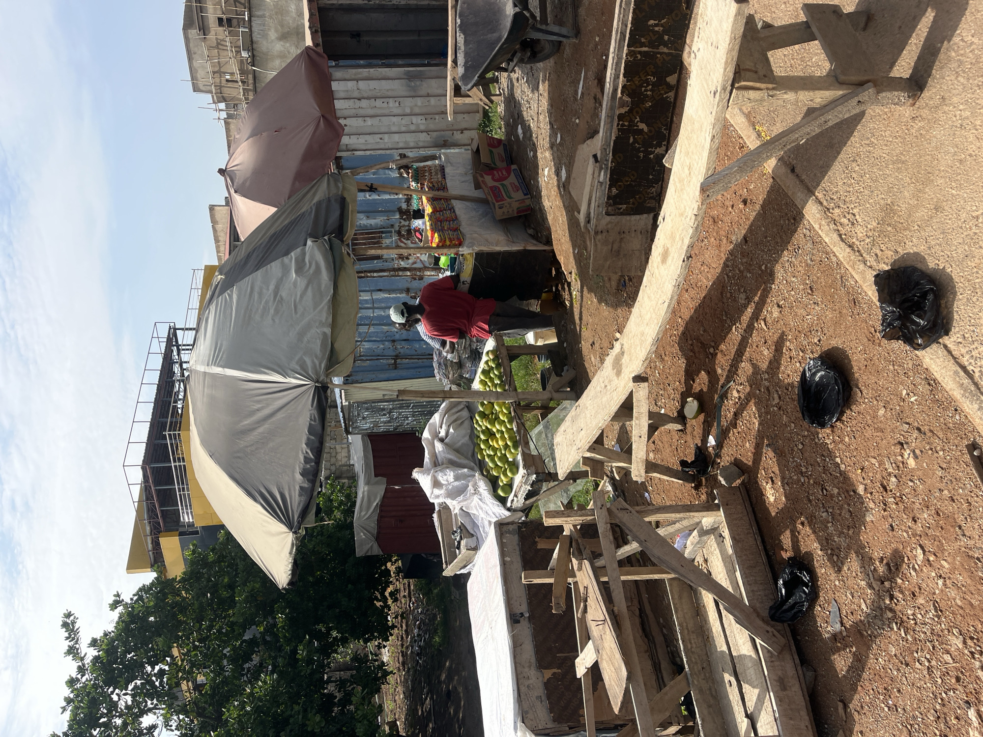 Morning street life documented in Karum, Nigeria