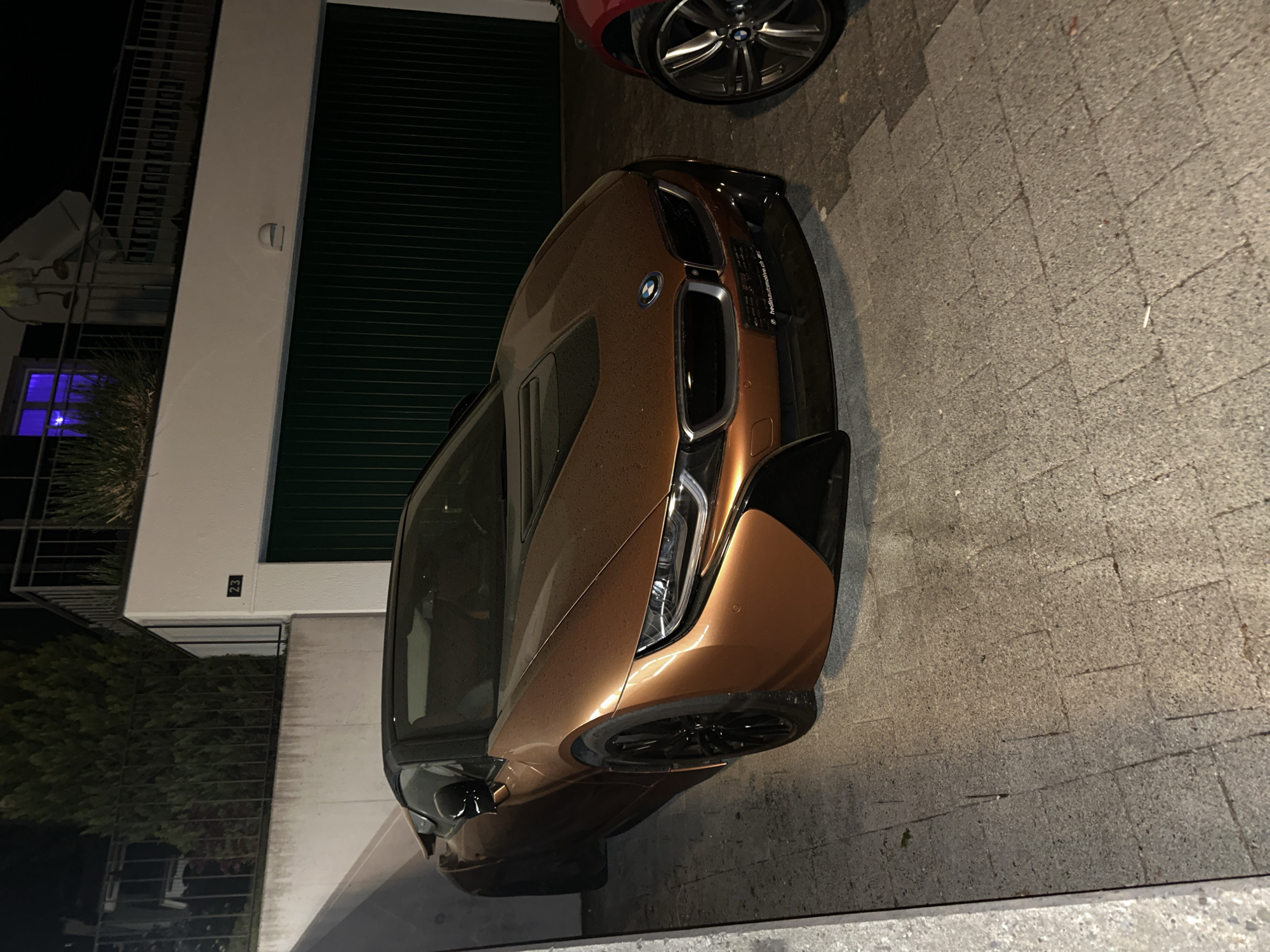 BMW i8 spotted parked at Bülach residence