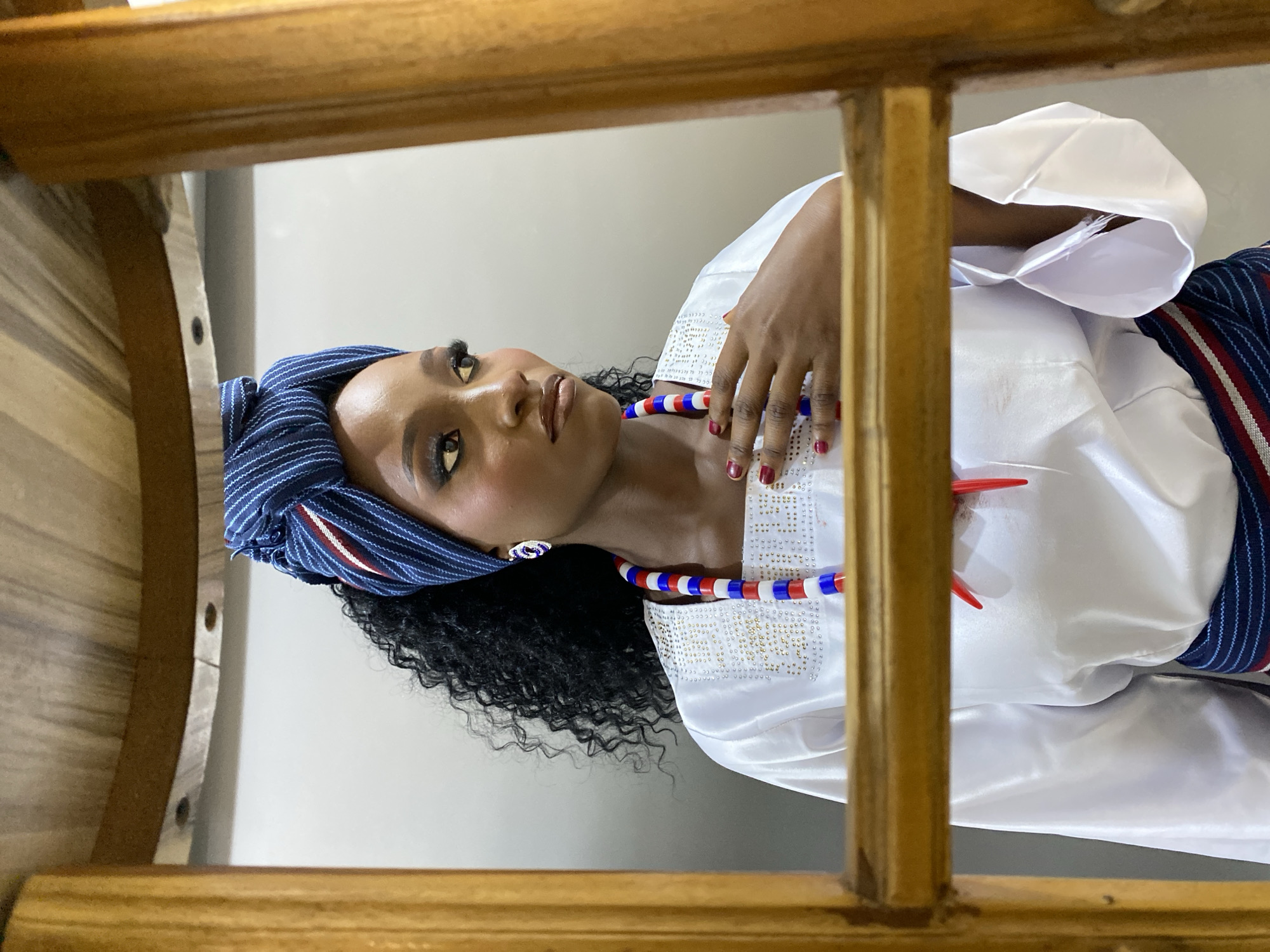 Portrait sessions and daily commerce documented in Gura Top, Nigeria