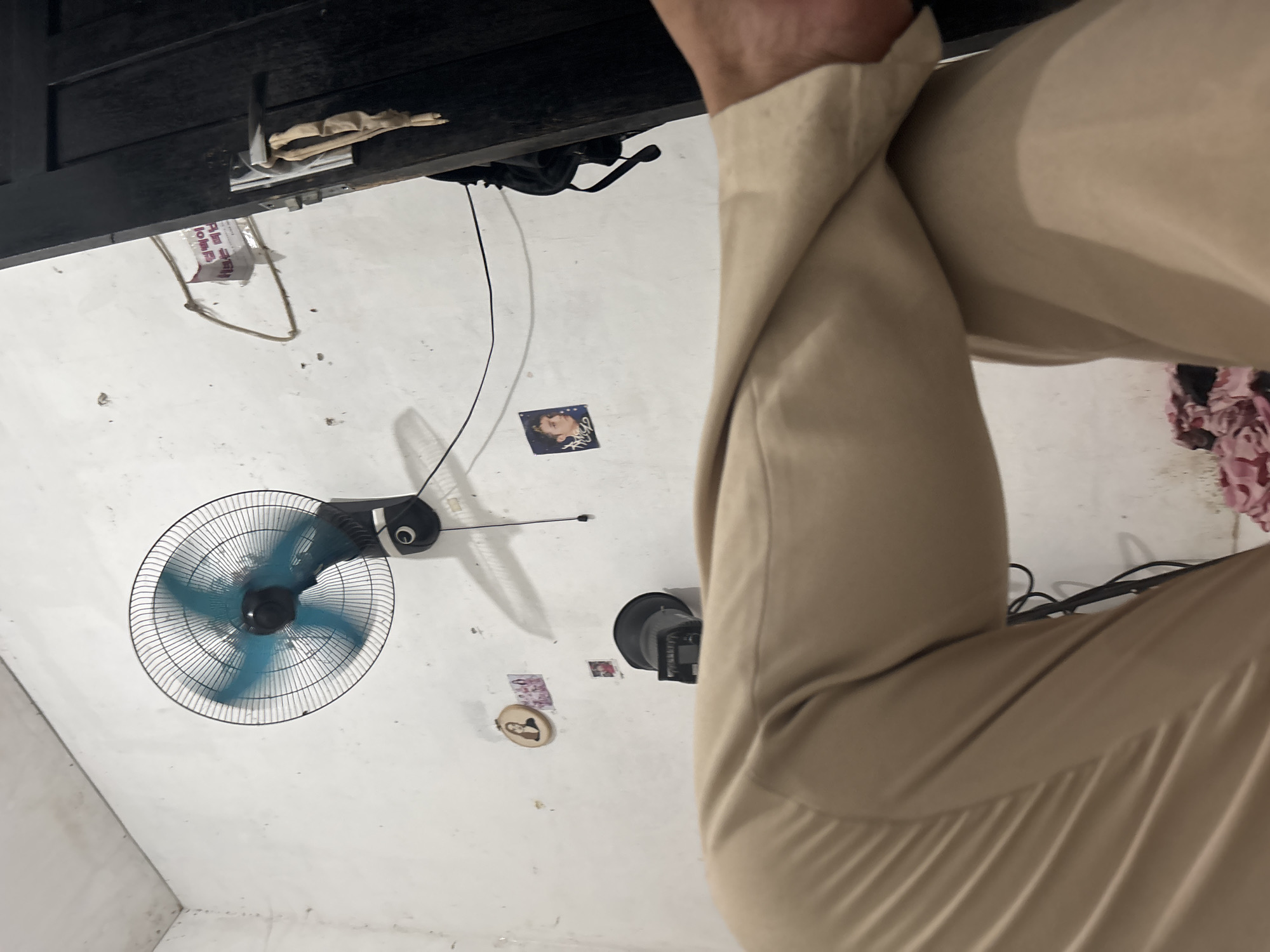 Casual bedroom hangout, North Jakarta, with selfies and everyday clutter