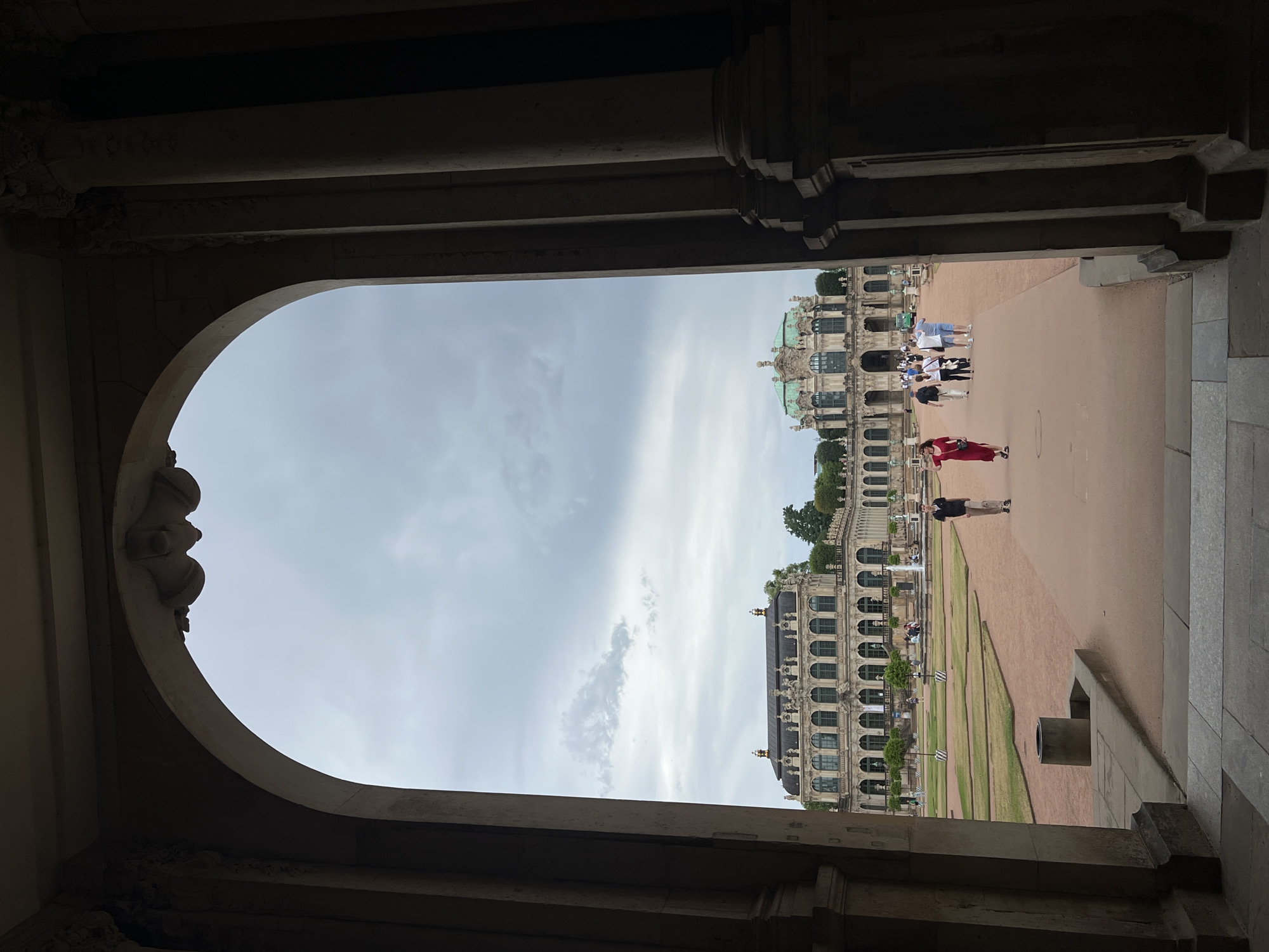 Exploring Dresden's Zwinger palace, baroque details and all
