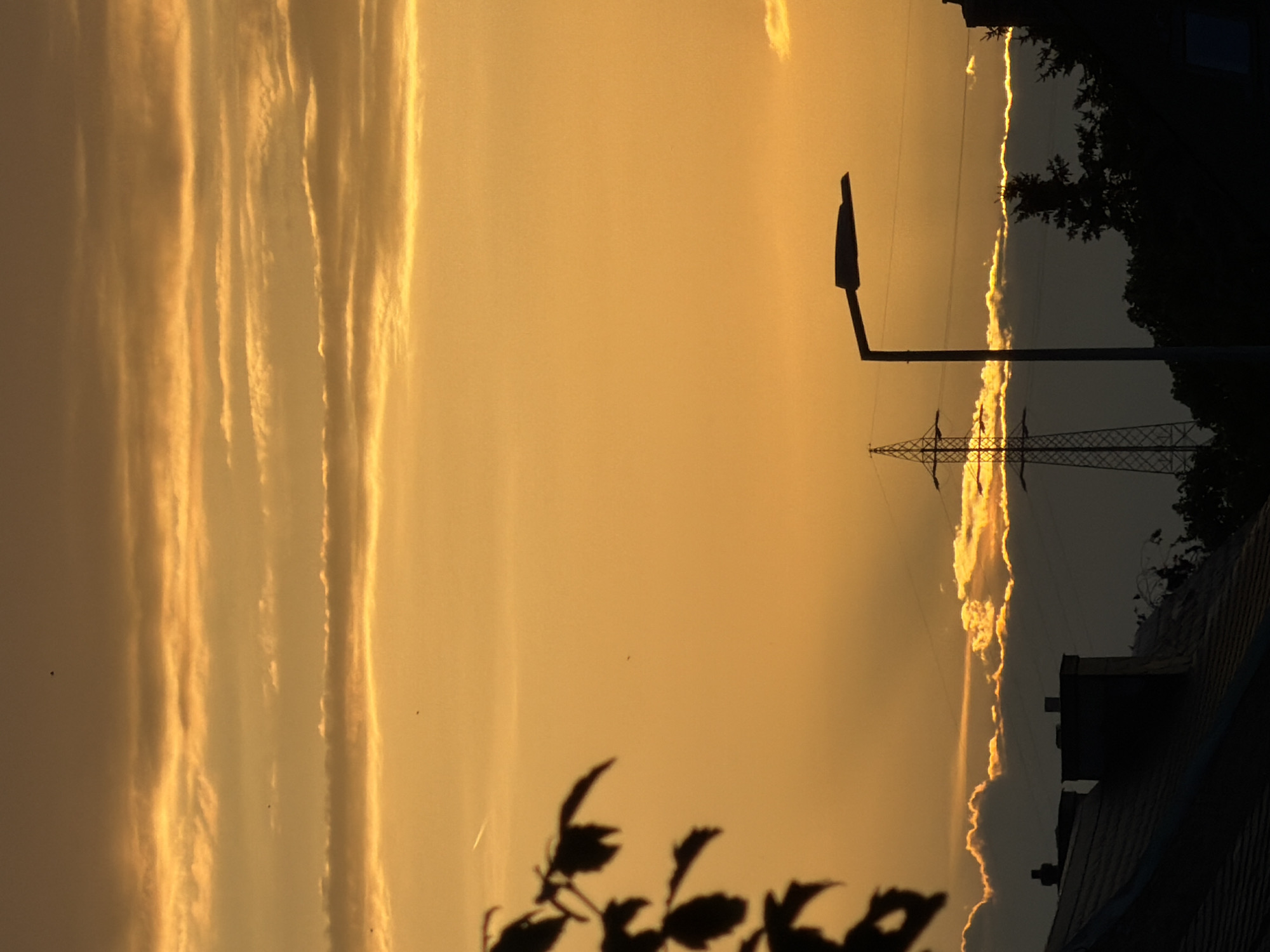 Esch-sur-Alzette streets and parks at golden hour