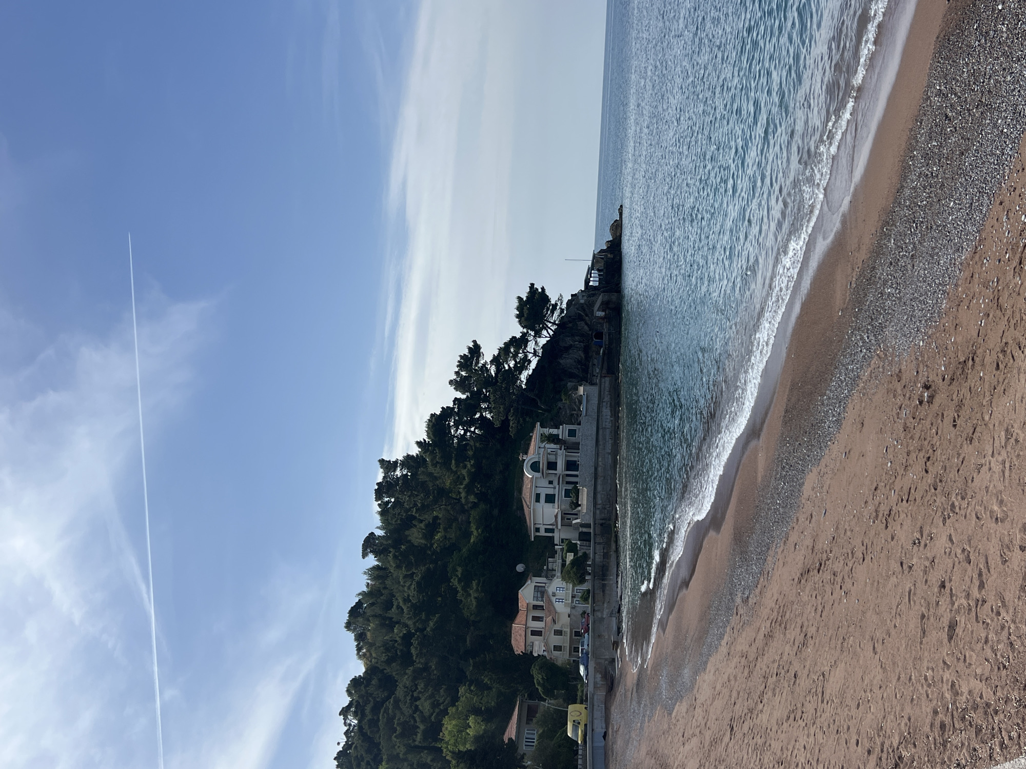 Calm morning captured at Petrovac beach, Montenegro