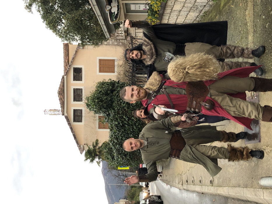 Medieval costumes and historic fortress spotted in Herceg Novi
