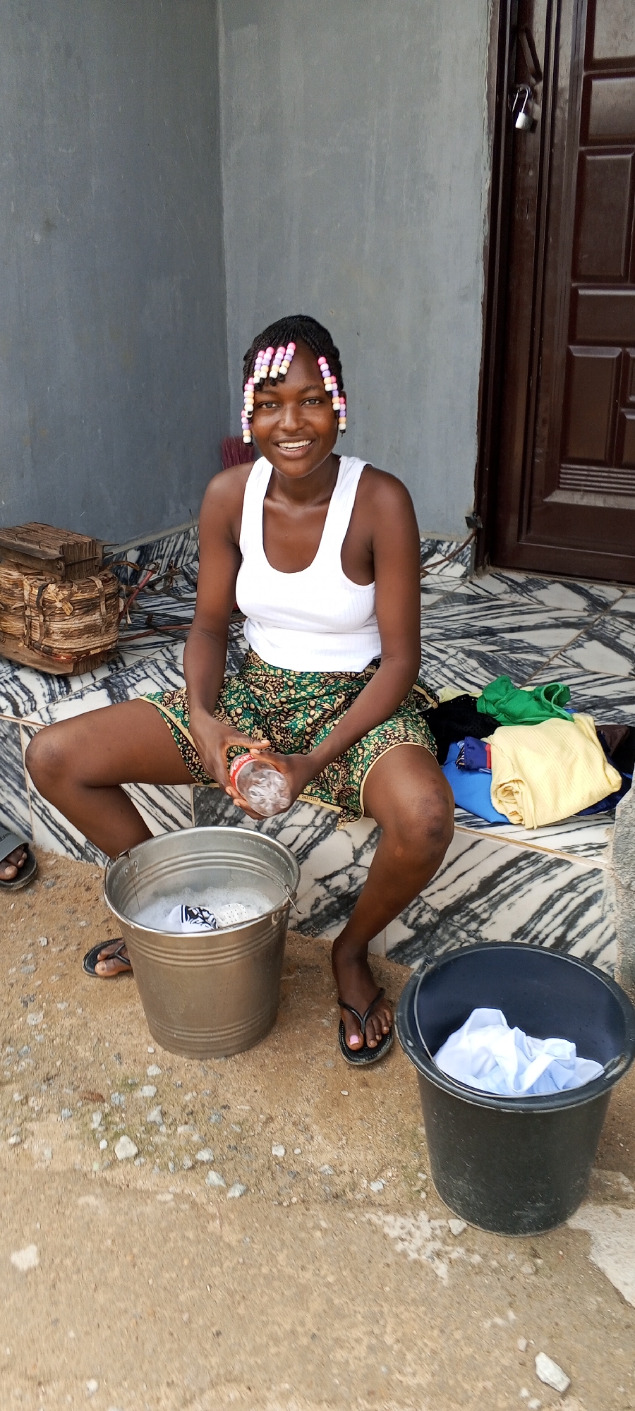 Rural village daily life captured by witnesses