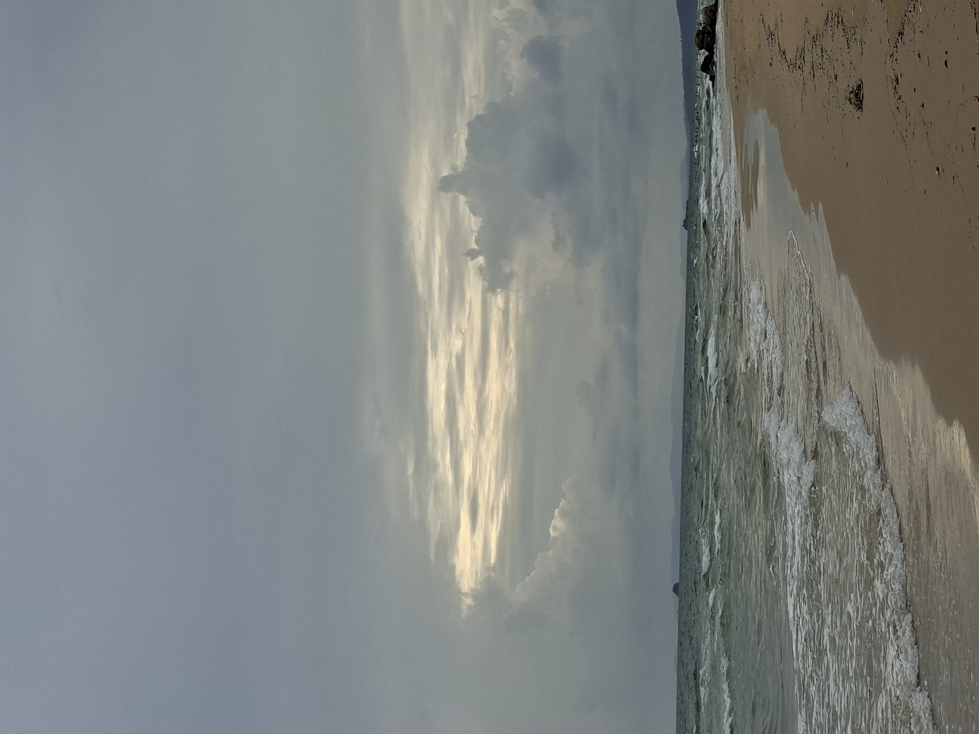 Phú Quốc beach and resort grounds on a cloudy morning