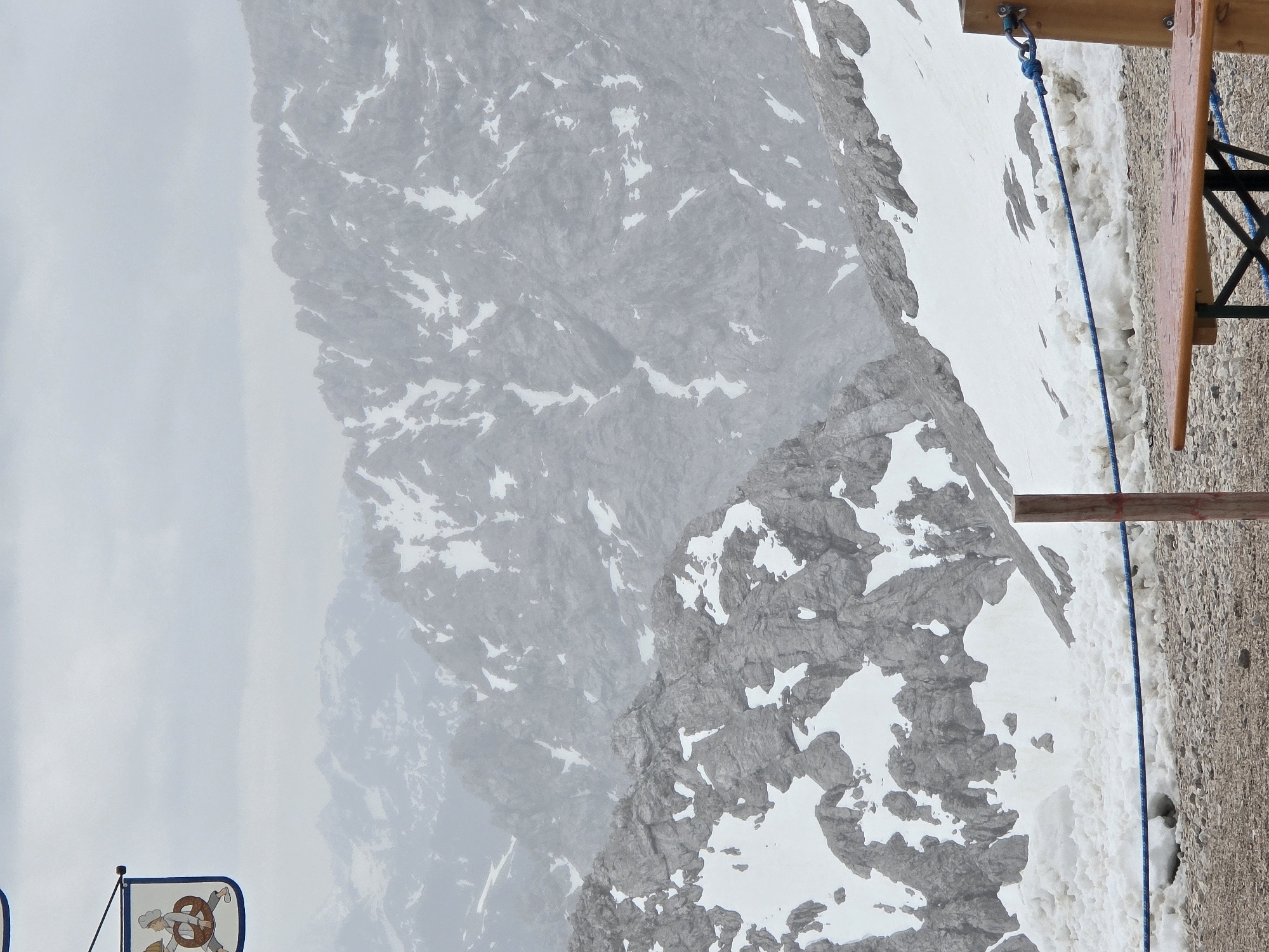 Zugspitze on a grey June day: peaks, patios, and pastries