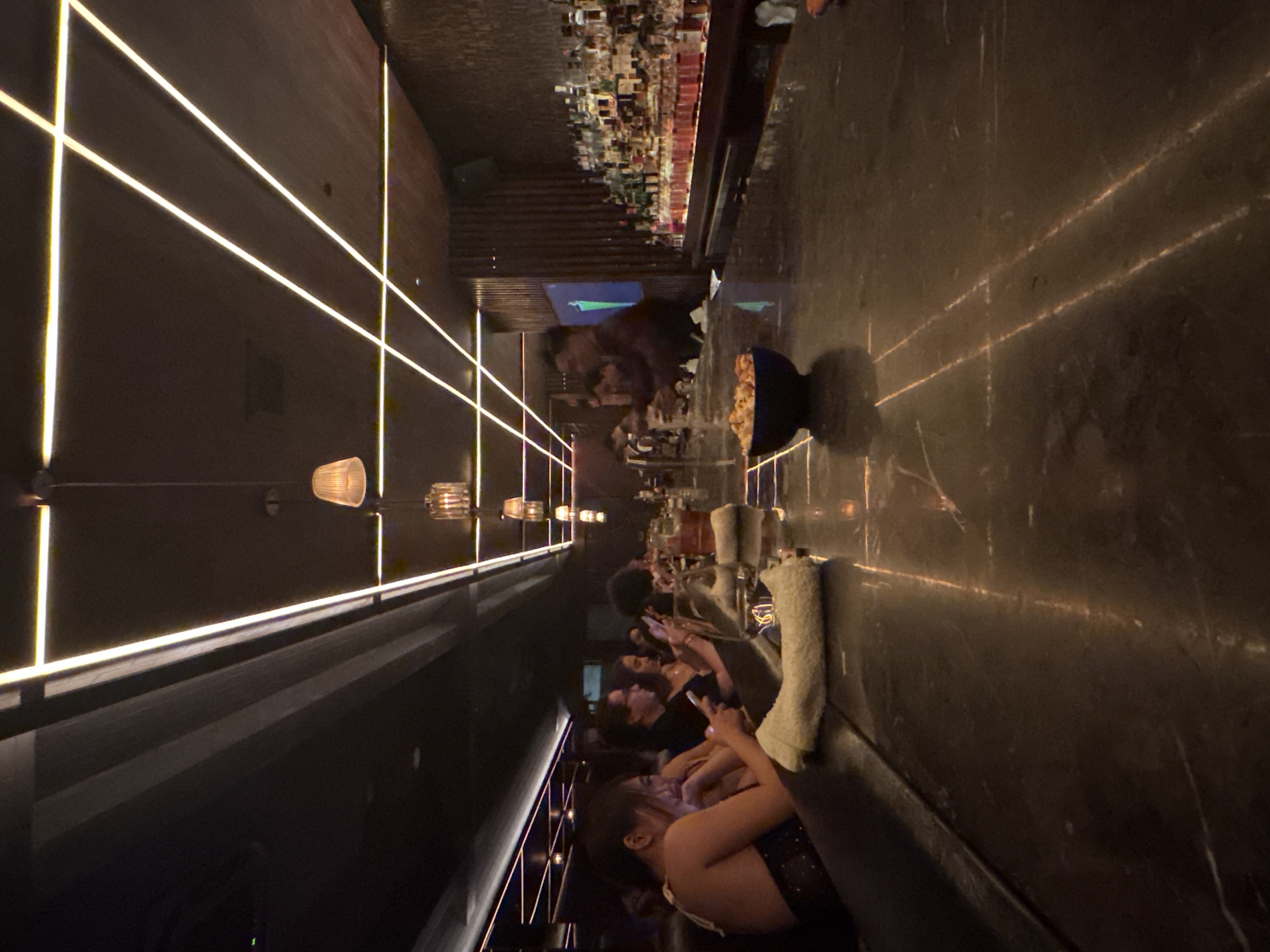 Busy North Kuta bar captured during afternoon service